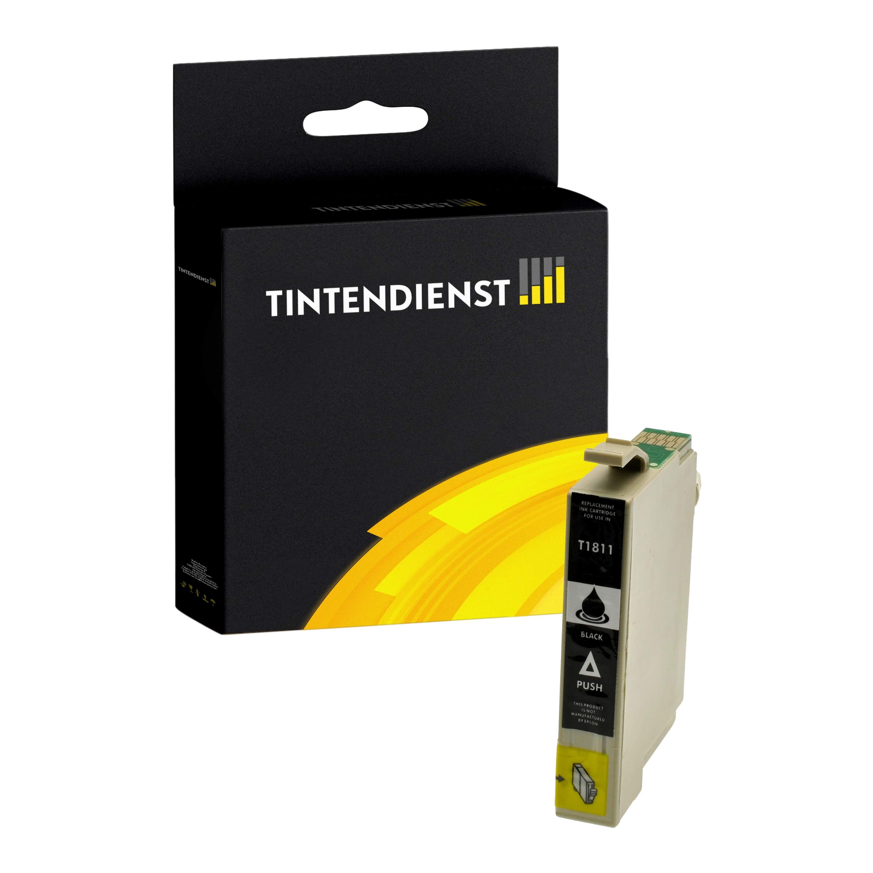 Druckerpatrone kompatibel für Epson Expression Home XP-215 (C13T18114010 / 18XL) Schwarz