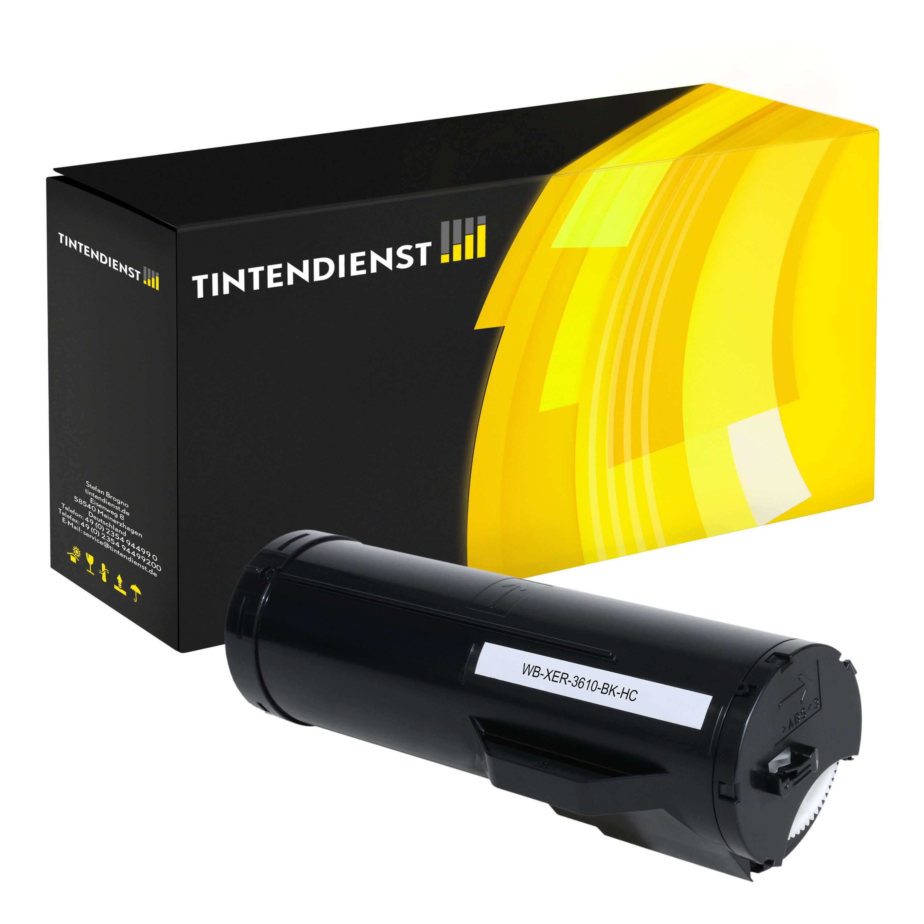 Toner kompatibel für Xerox WorkCentre 3615 DNM (106R02722) Schwarz