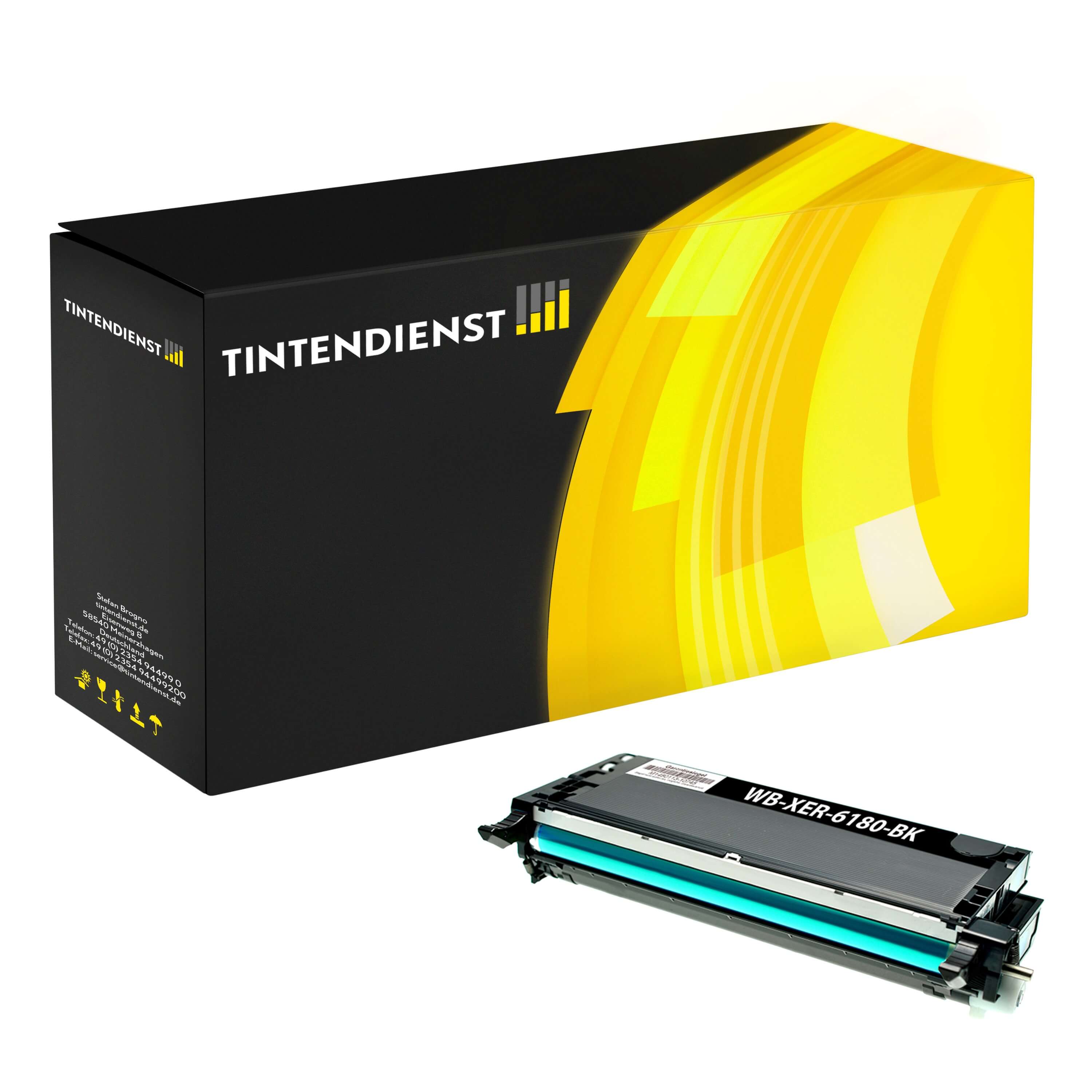 Toner kompatibel für Xerox Phaser 6180 D (113R00722) Schwarz