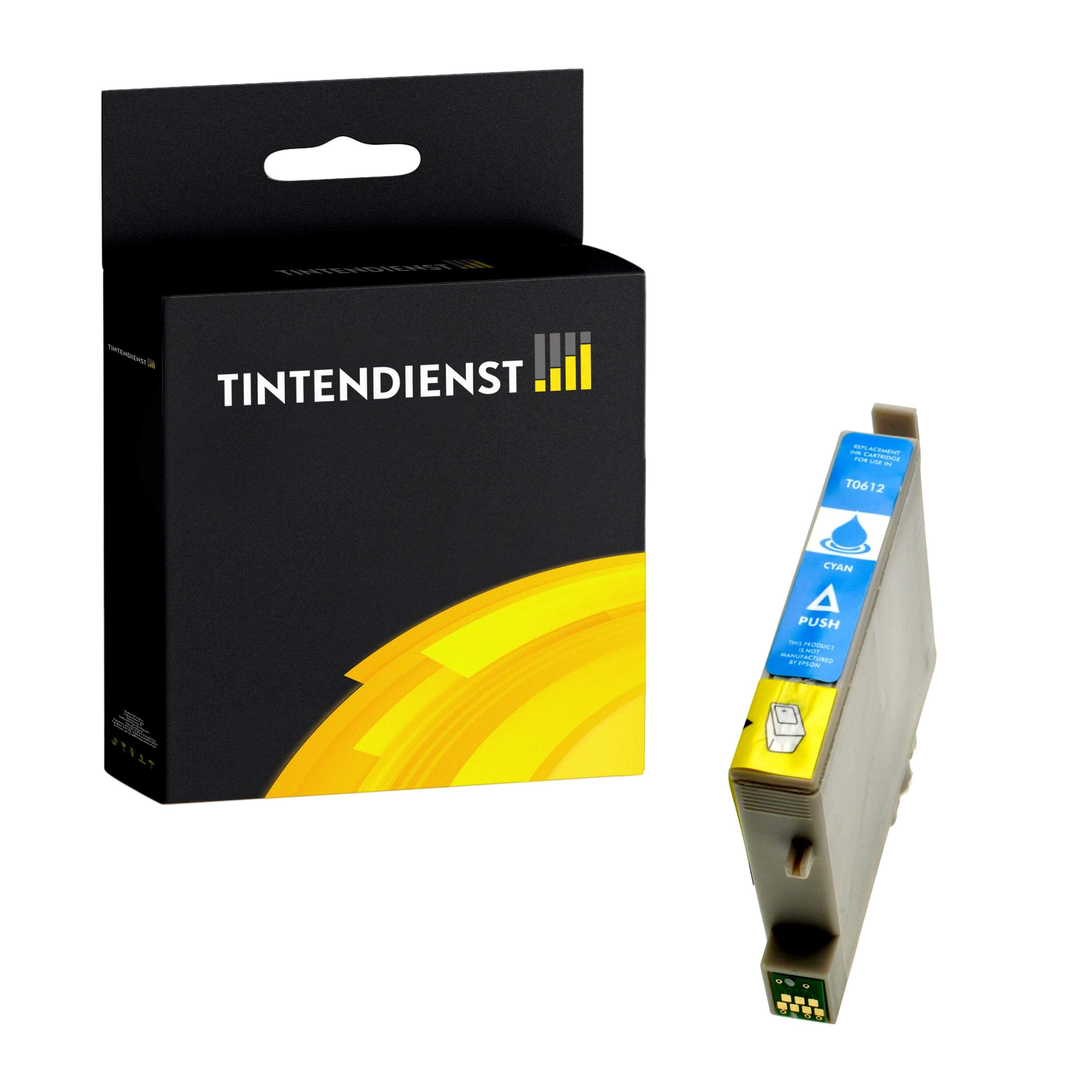 Druckerpatrone kompatibel für Epson Stylus D 88 PE (C13T06124010 / T0612) Cyan