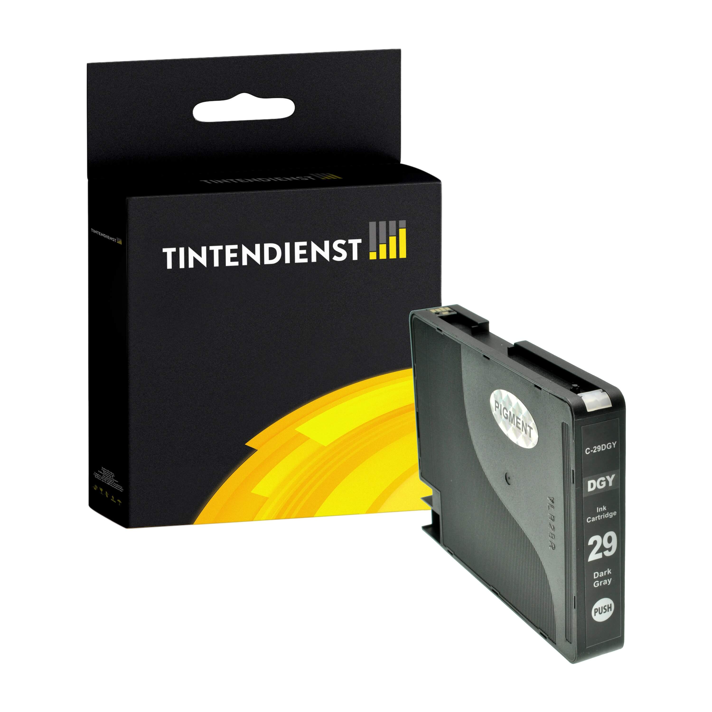 Druckerpatrone kompatibel für Canon PGI-29DGY / 4870B001 Dunkel Grau
