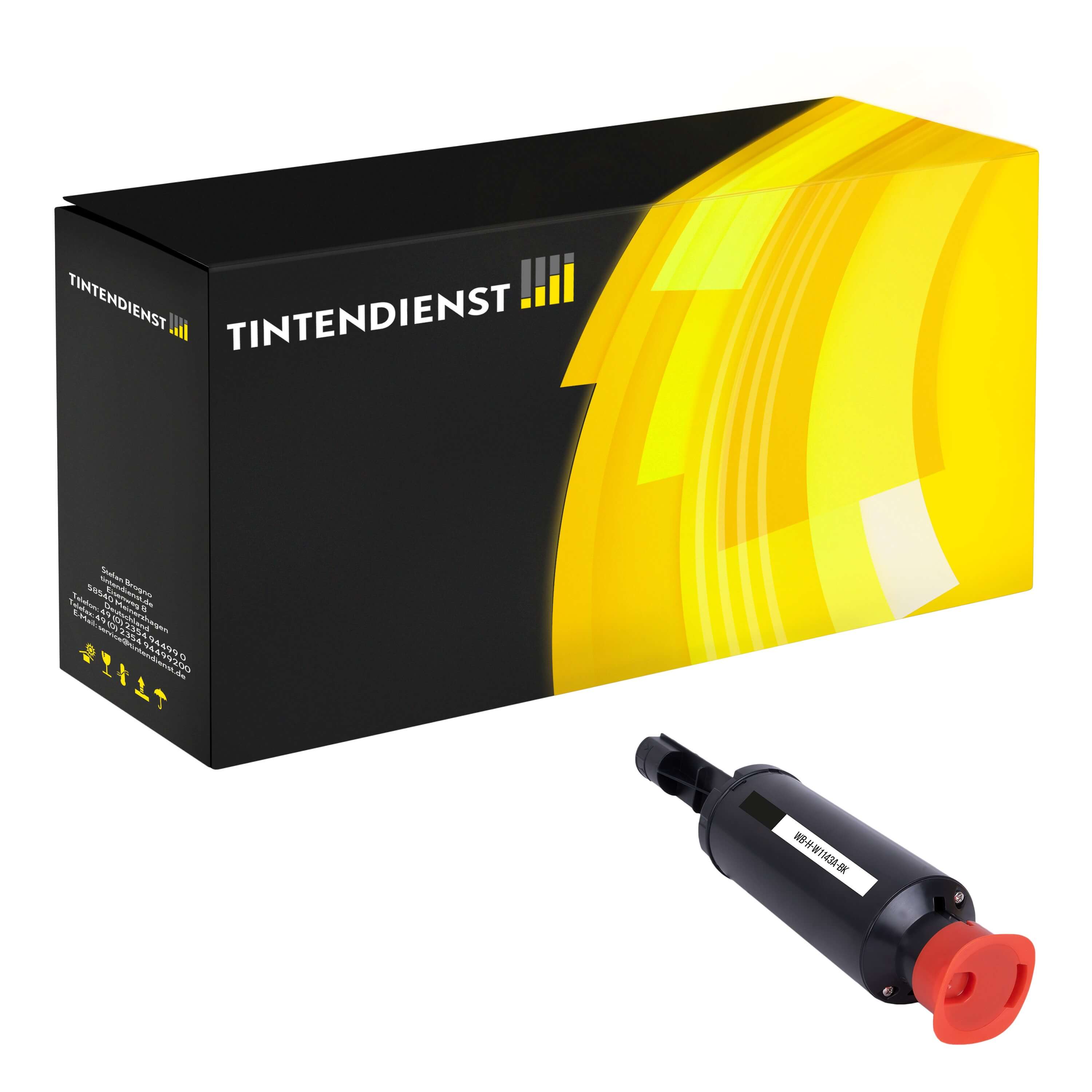 Toner kompatibel für HP W1143A / 143A Schwarz