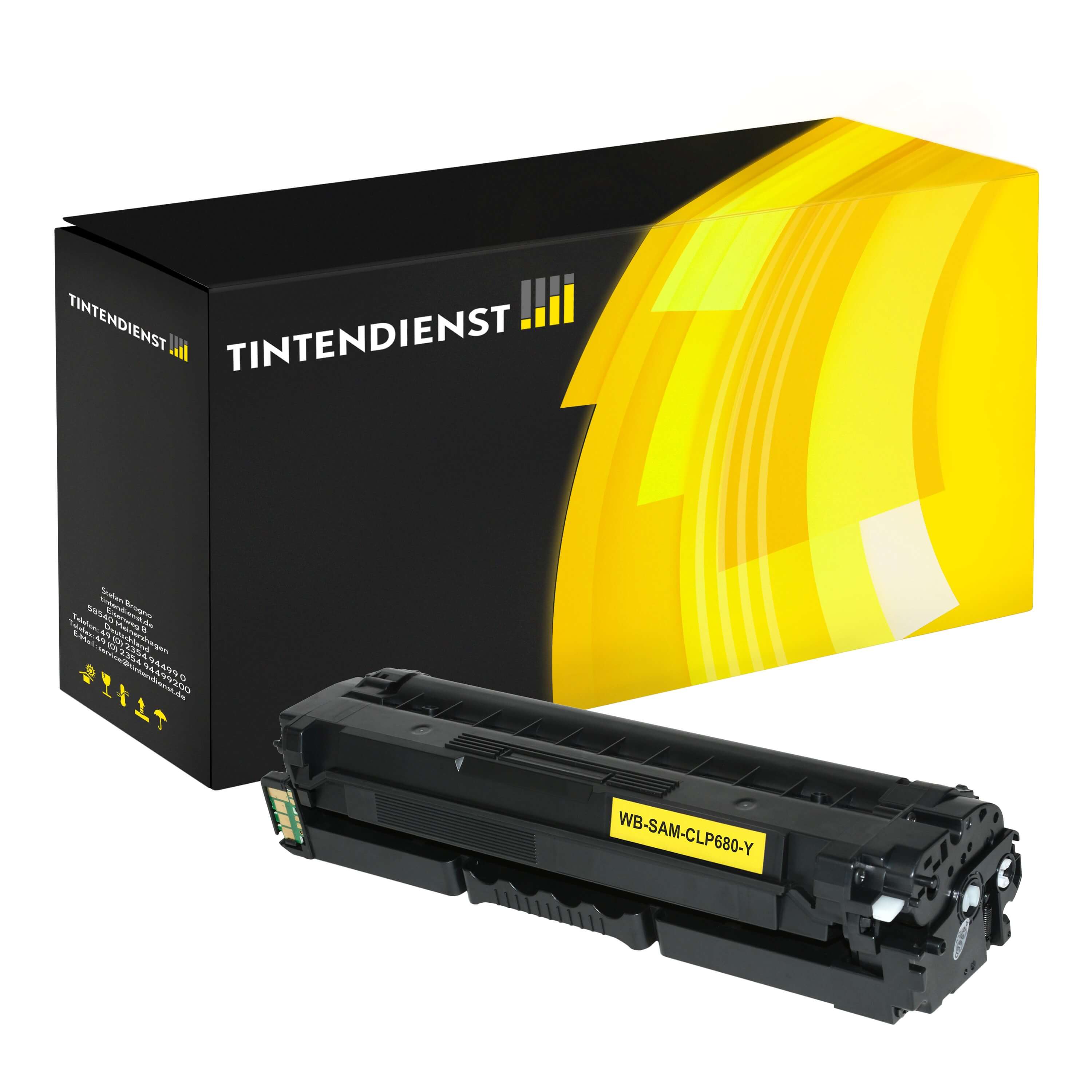 Toner kompatibel für Samsung CLX-6260 FW Premium Line (CLT-Y506L/ELS / Y506L) Gelb