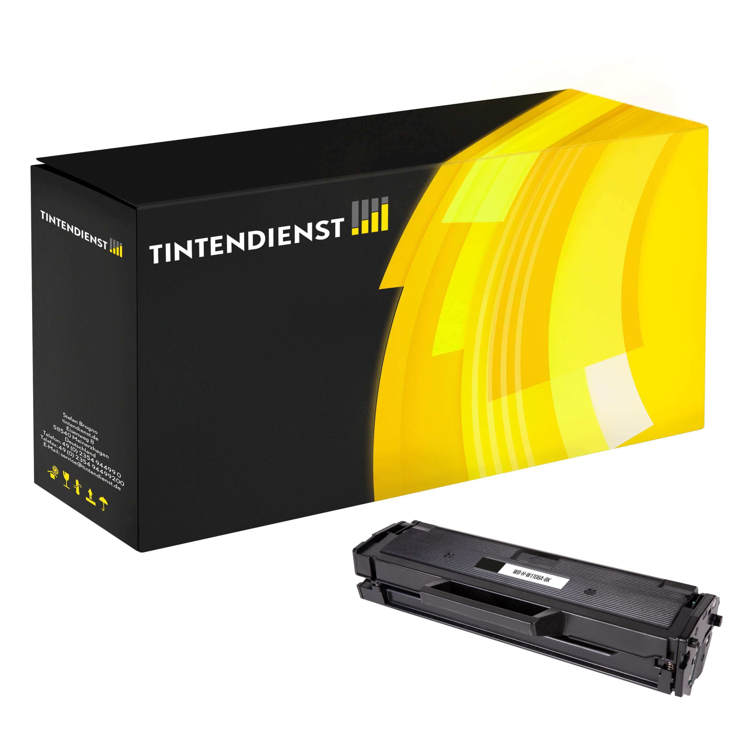 Toner kompatibel für HP Laser MFP 135 a (W1106A / 106A) Schwarz