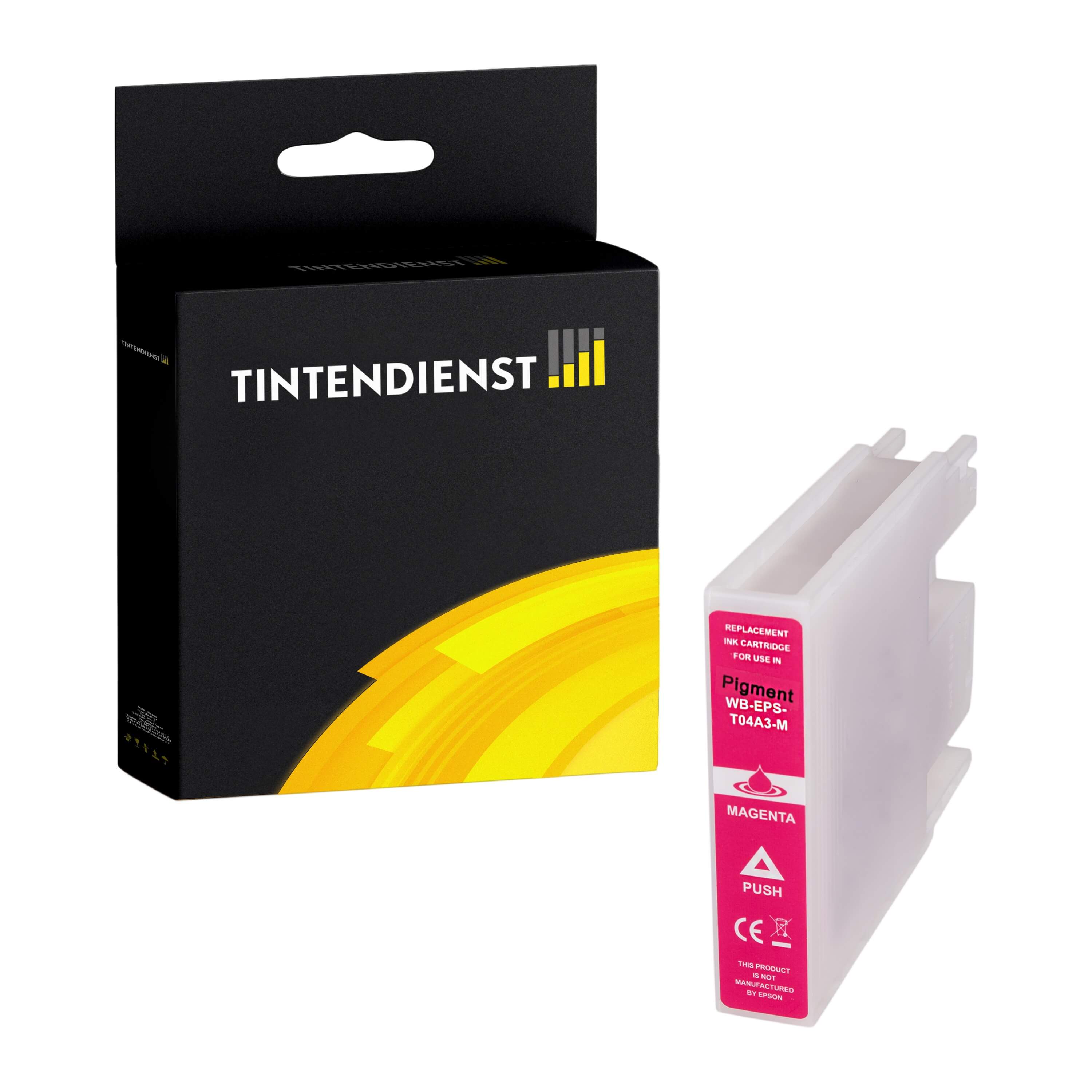 Druckerpatrone kompatibel für Epson Workforce Pro WF-C 8190 DTW (C13T04A340) Magenta