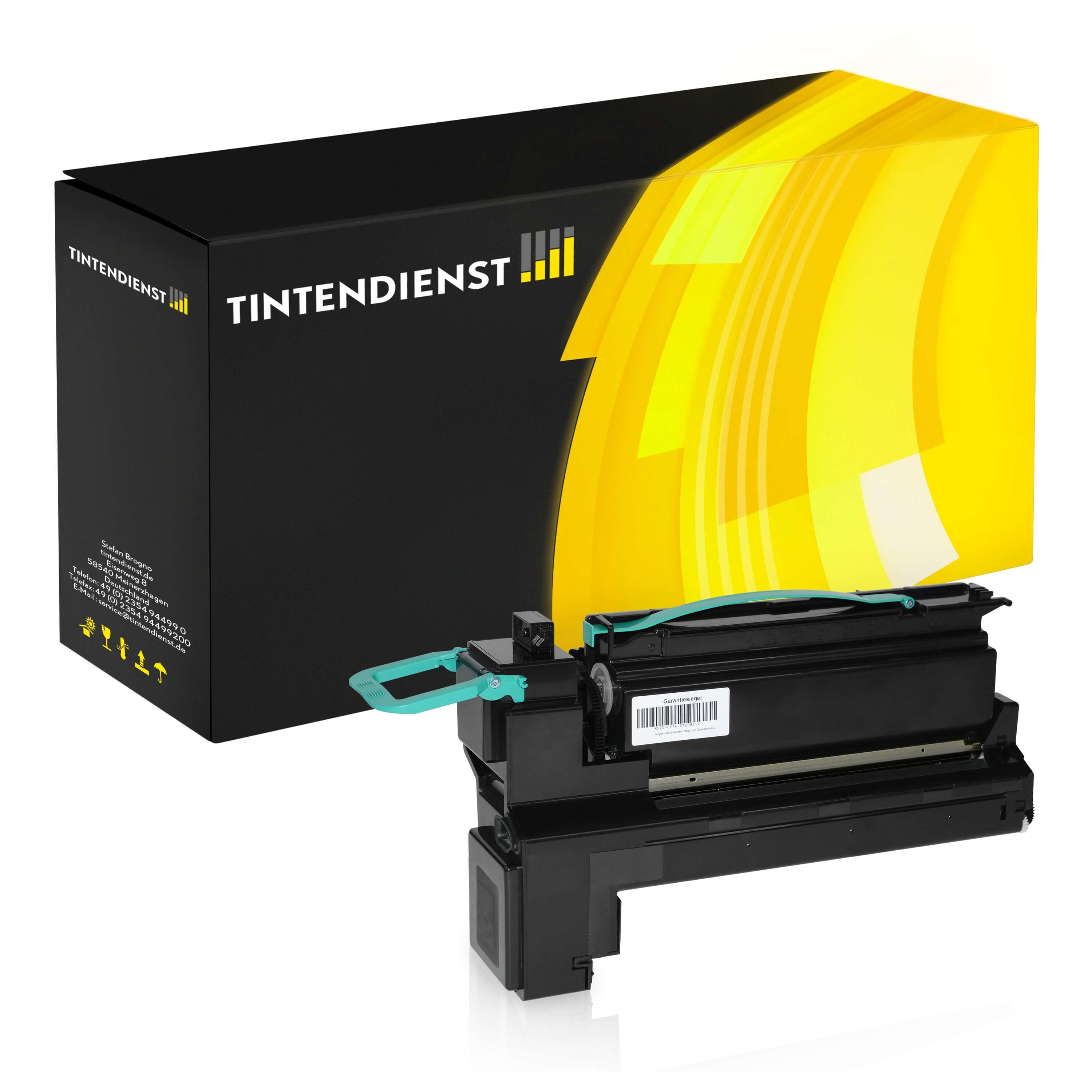 Toner kompatibel für Lexmark C 792 DHE (C792X2KG) Schwarz