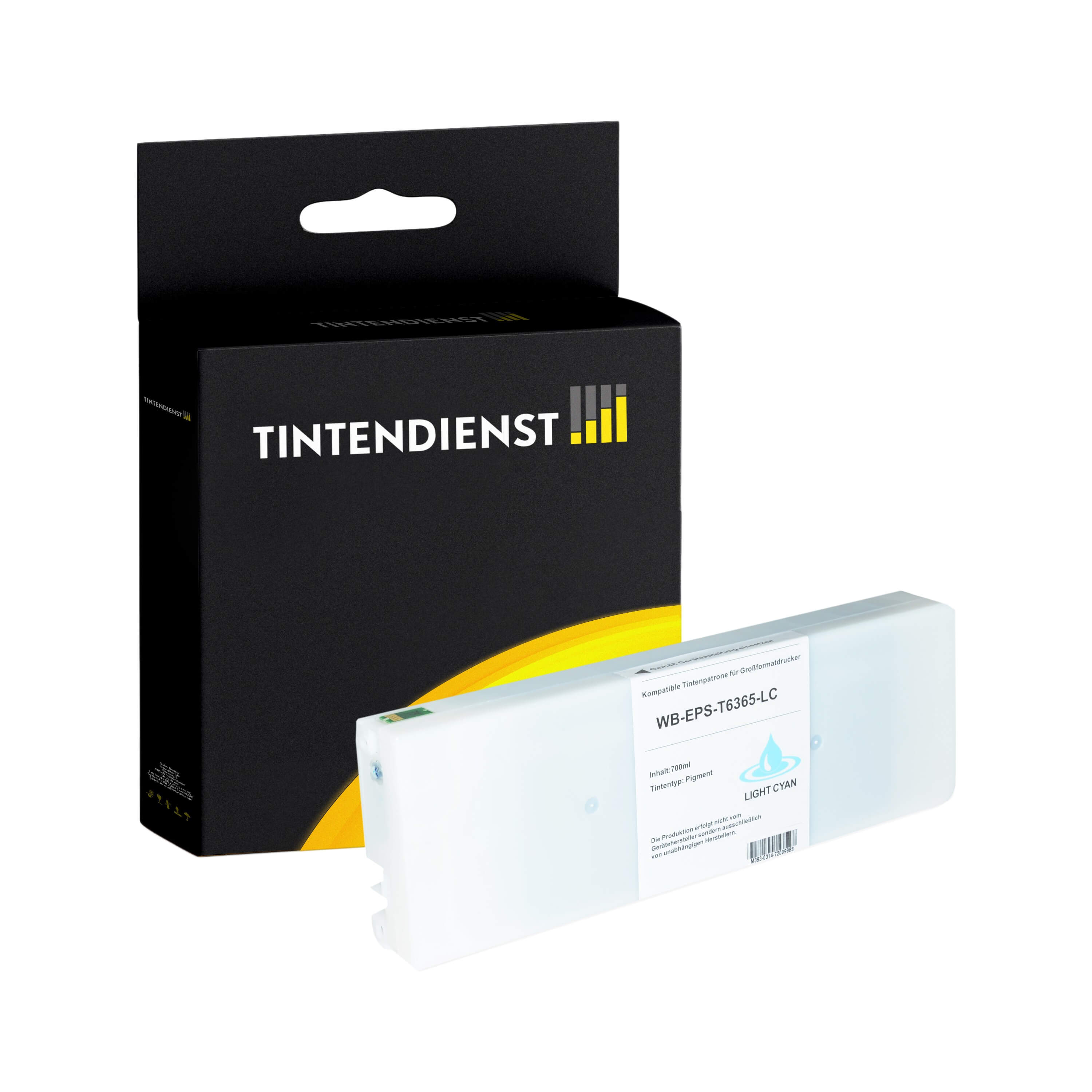 Druckerpatrone kompatibel für Epson Stylus Pro 7900 Series (C13T636500 / T6365) Photo Cyan