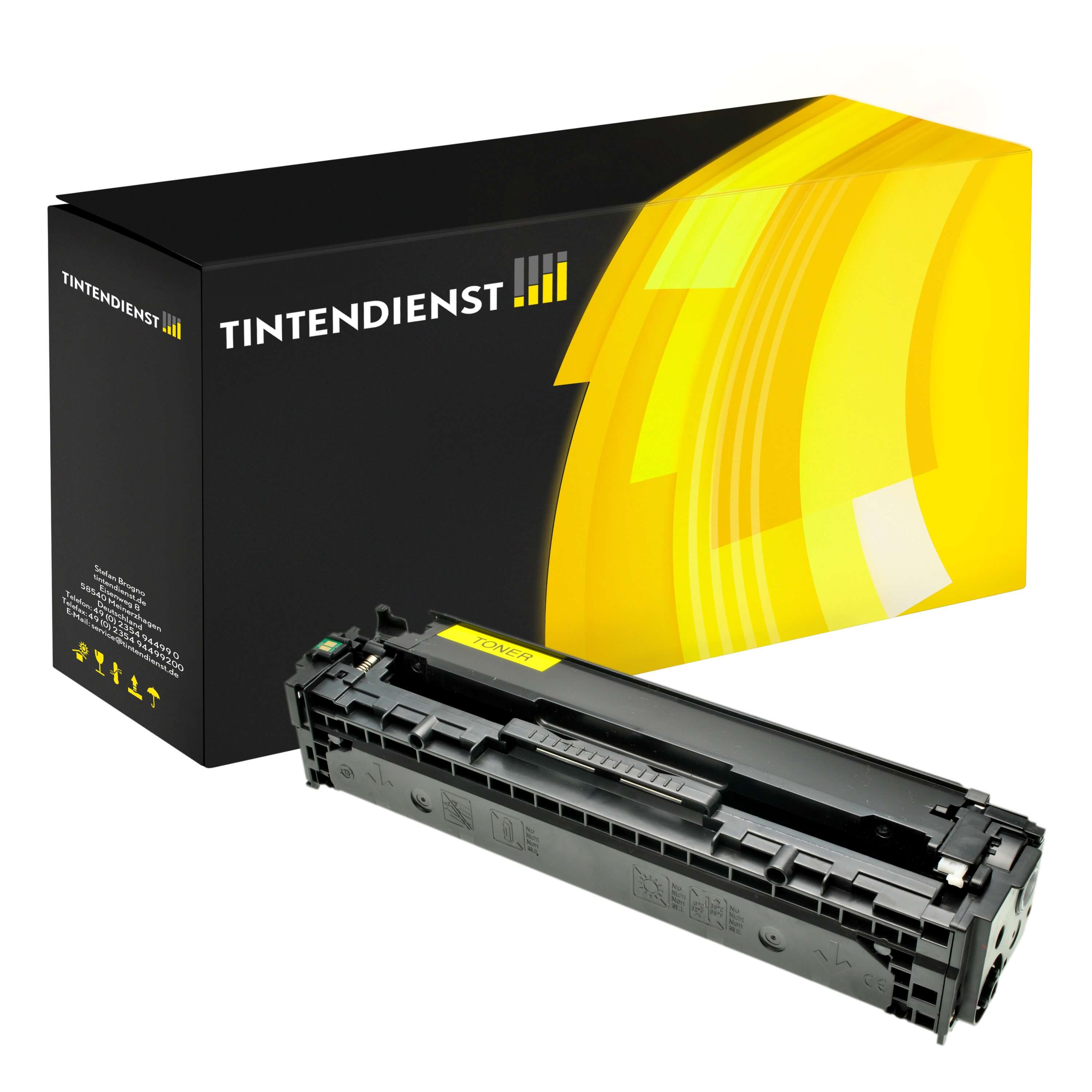 Toner kompatibel für Canon i-SENSYS LBP-7110 cw (6269B002 / 731Y) Gelb