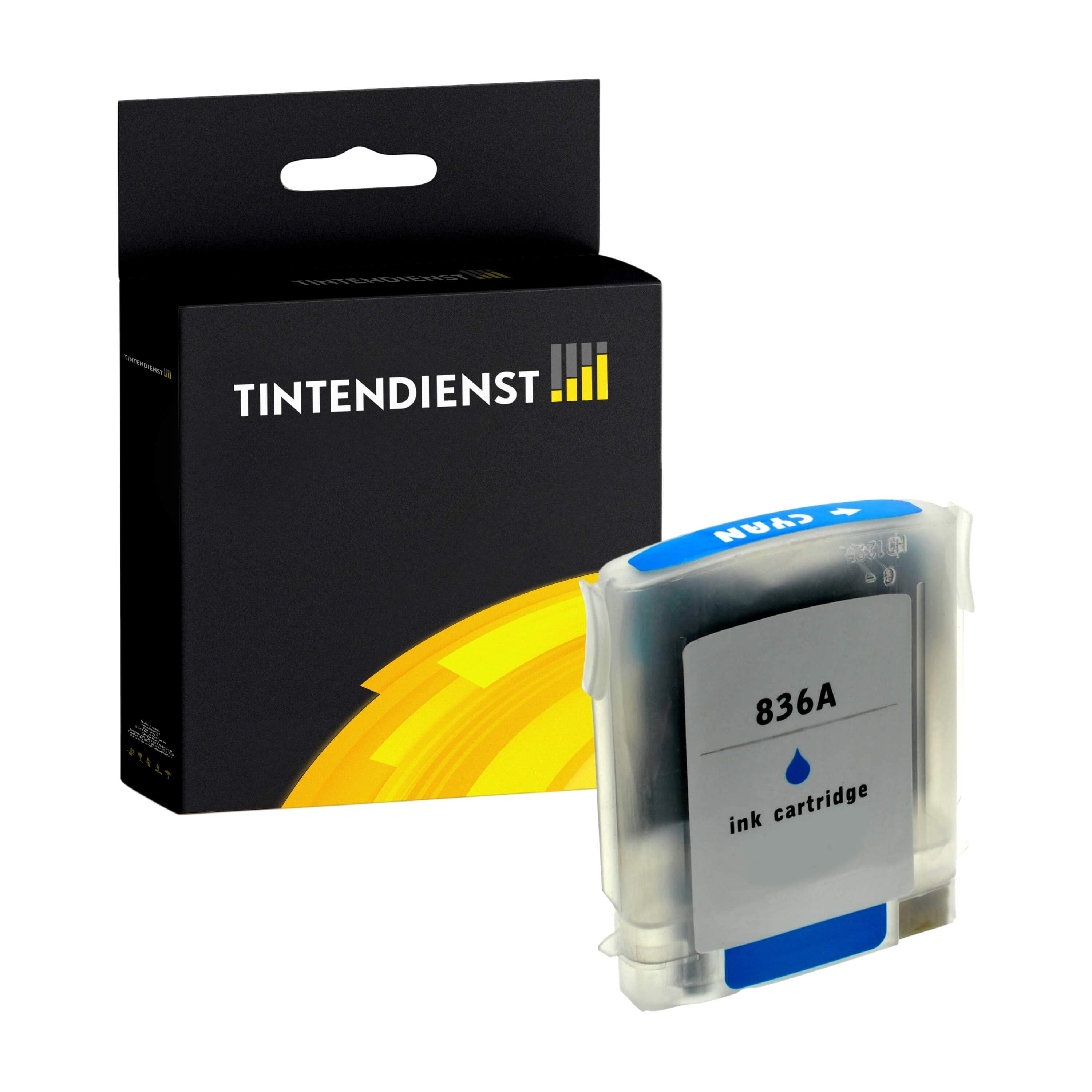 Druckerpatrone kompatibel für HP DesignJet 120 Series (C4836AE / 11) Cyan