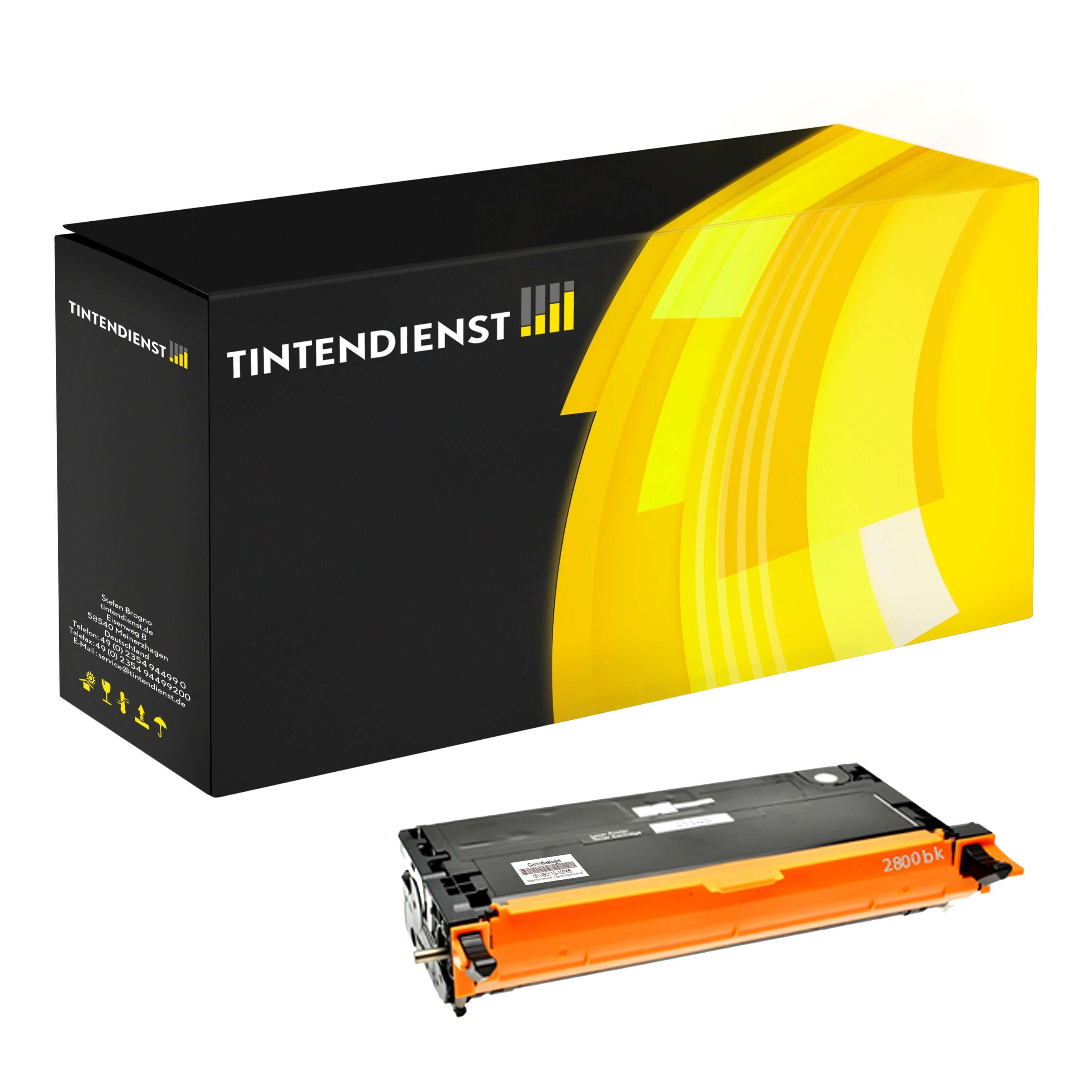 Toner kompatibel für Epson Aculaser C 2800 N (C13S051161 / 1161) Schwarz