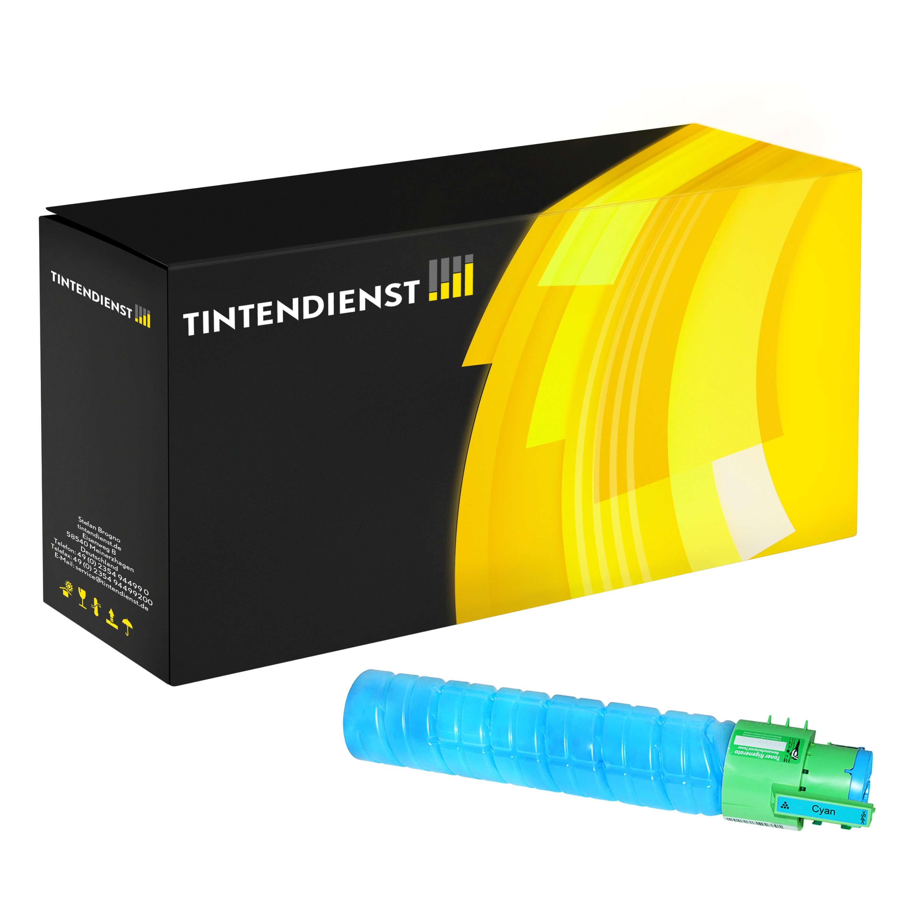 Toner kompatibel für Ricoh Aficio CL 4000 dn (888283 / TYPE245) Cyan