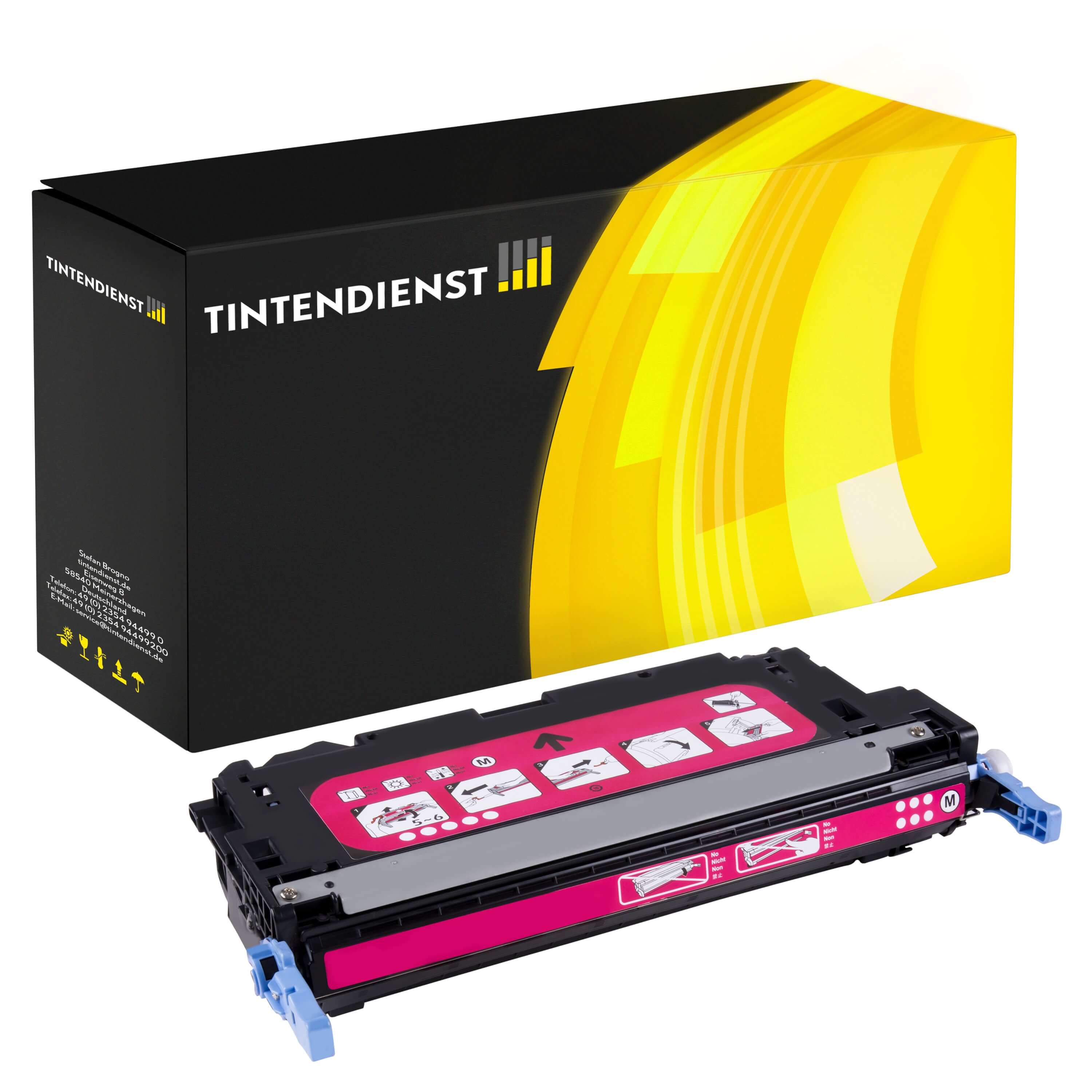 Toner kompatibel für HP Color LaserJet 3600 (Q6473A / 502A) Magenta