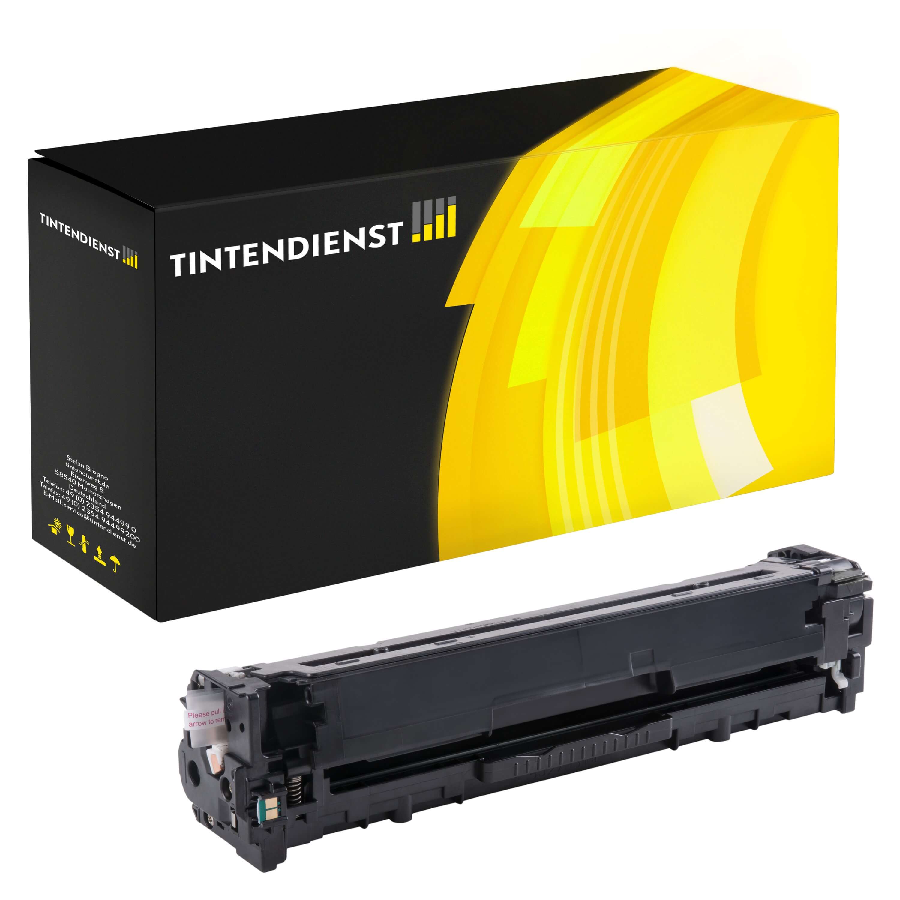 Toner kompatibel für HP LaserJet Pro 200 color M 276 nw (CF212A / 131A) Gelb