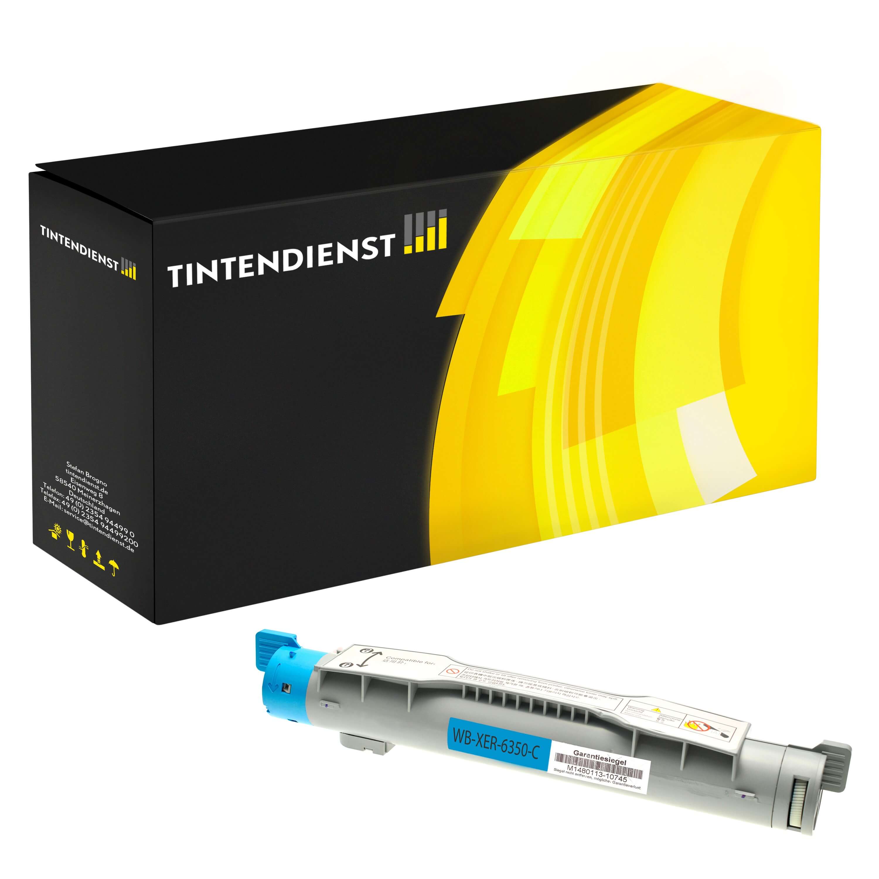 Toner kompatibel für Xerox Phaser 6350 Series (106R01144) Cyan