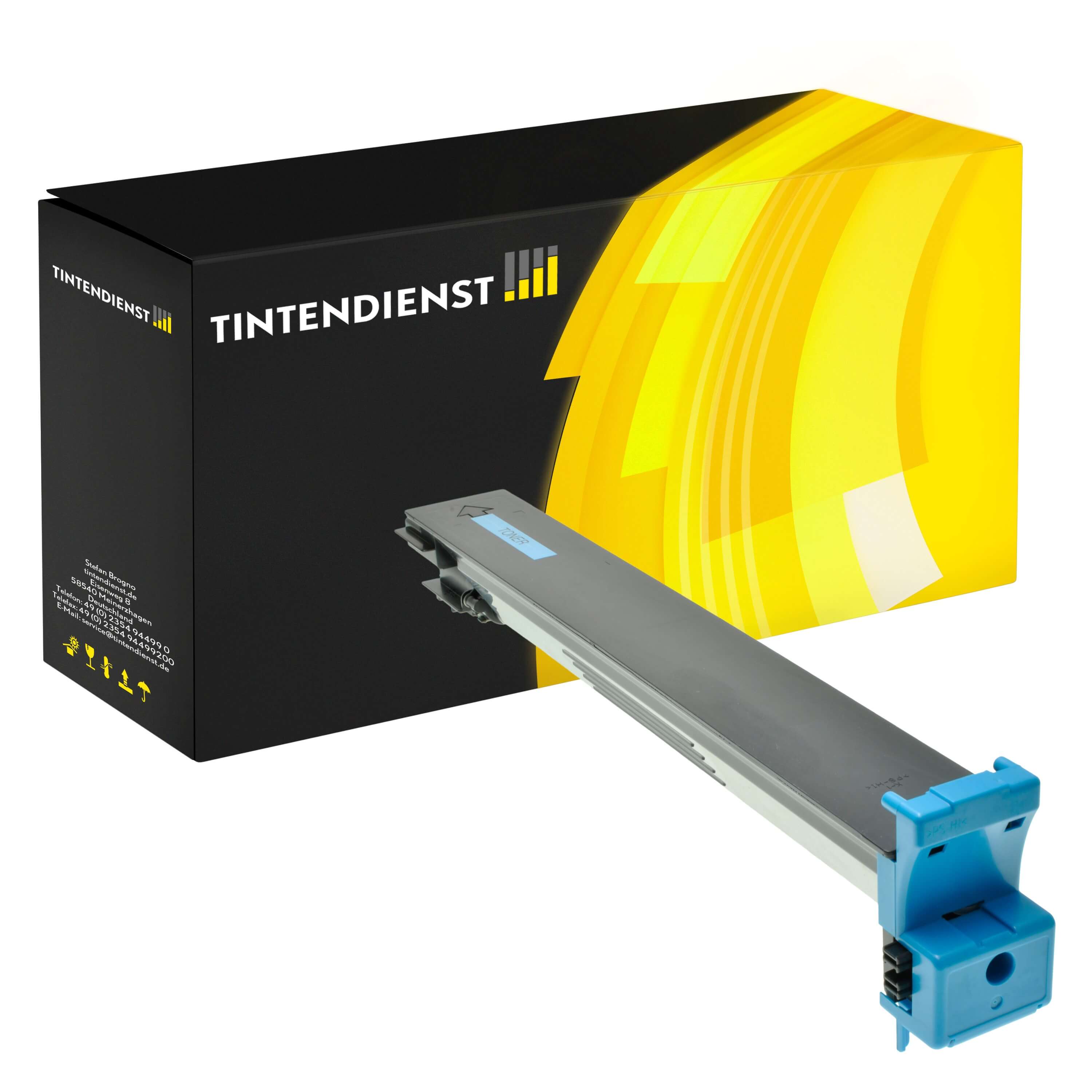 Toner kompatibel für Konica Minolta Bizhub C 352 P (8938-708 / TN-312C) Cyan