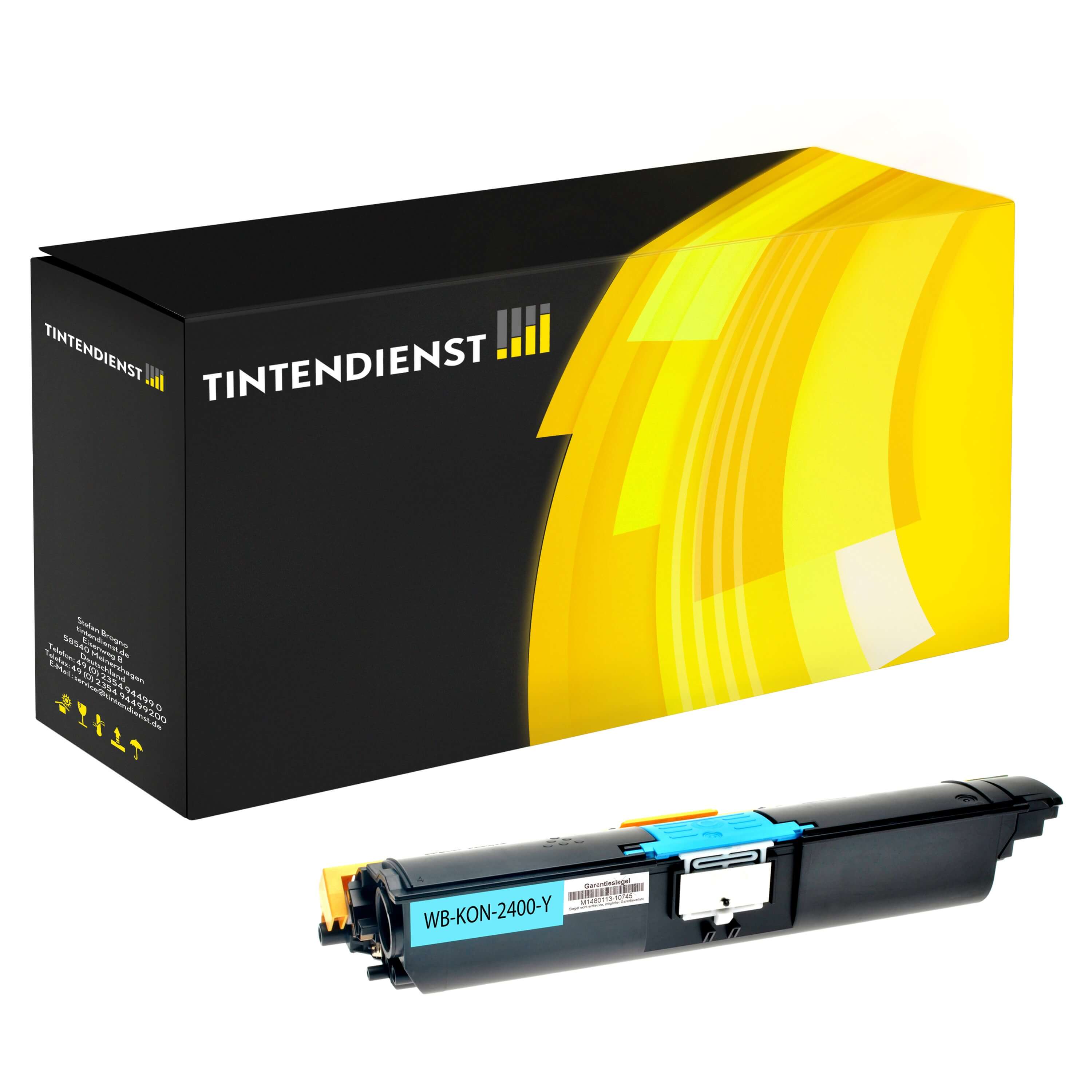 Toner kompatibel für Konica Minolta Magicolor 2450 (A00W332 / 171-0589-007) Cyan