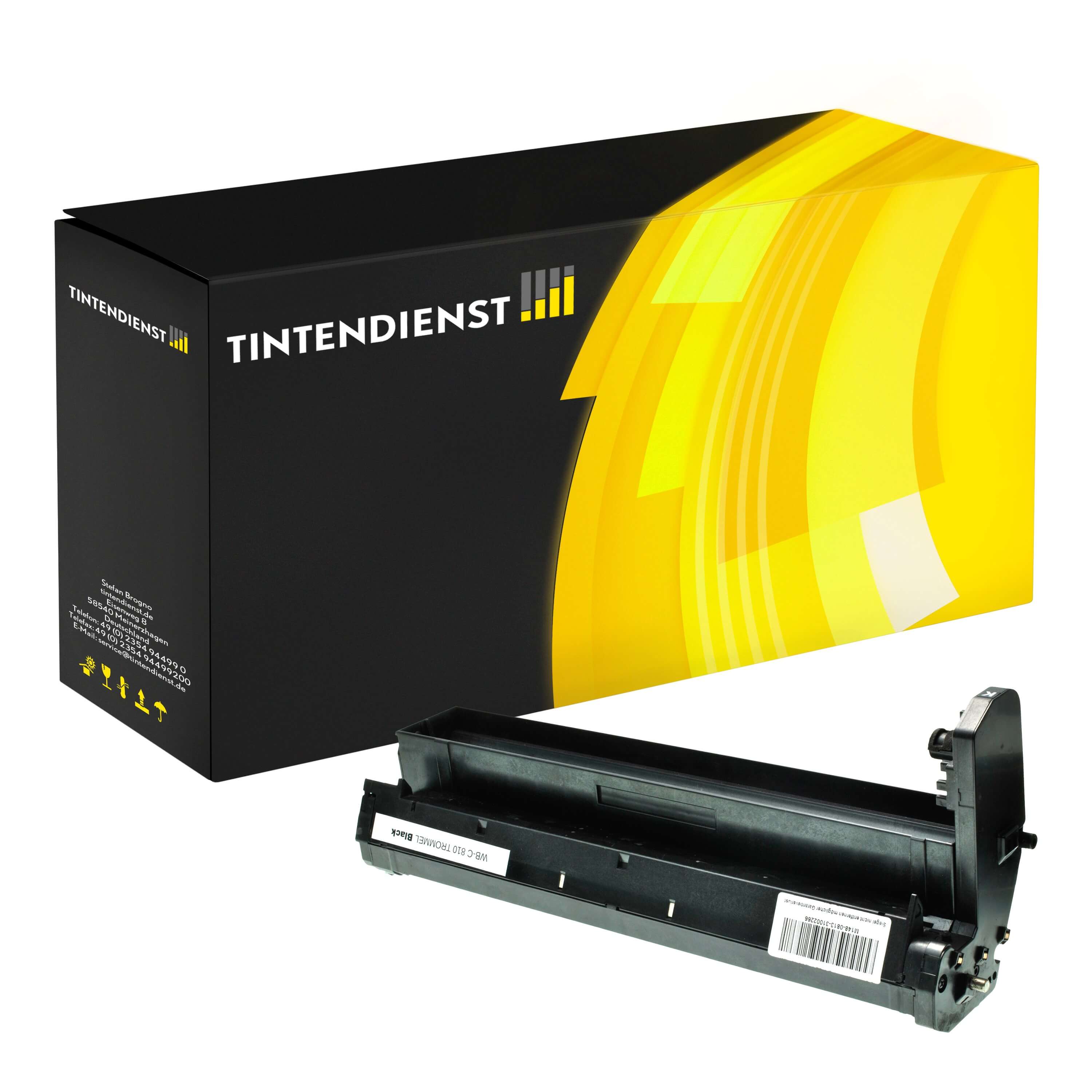 Trommel kompatibel für OKI C 821 N (44064012) Schwarz