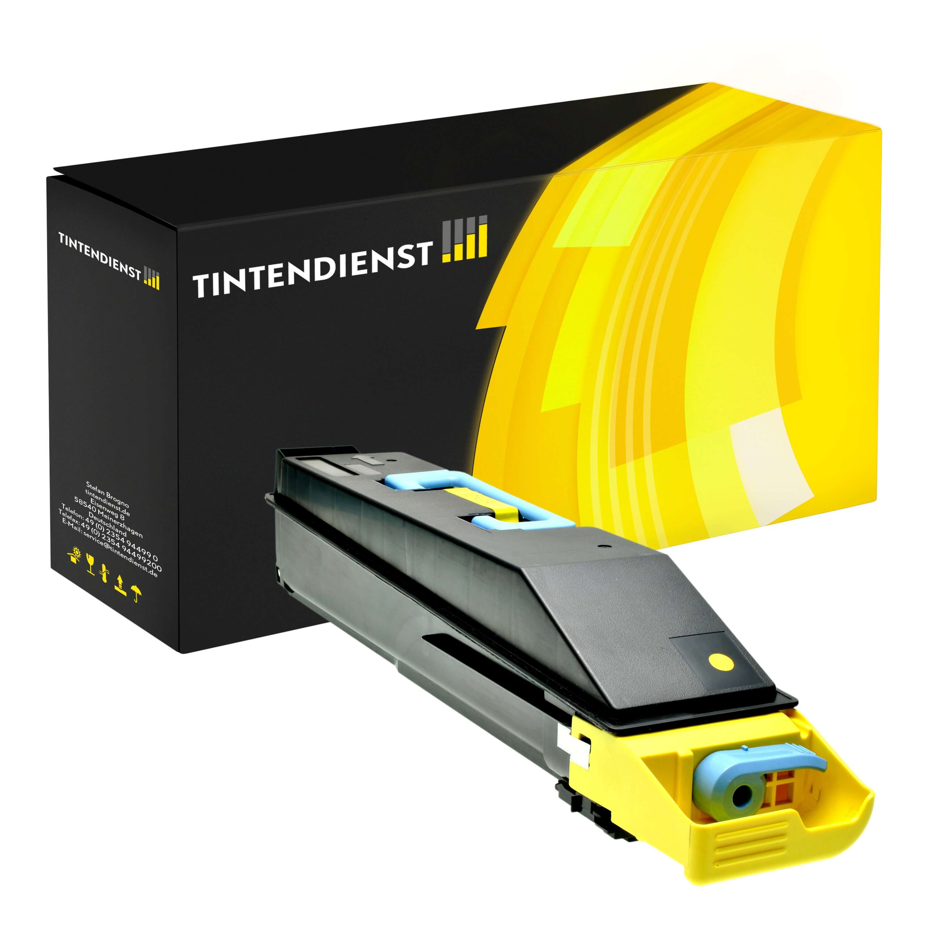 Toner kompatibel für Kyocera TK-855Y / 1T02H7AEU0 Gelb