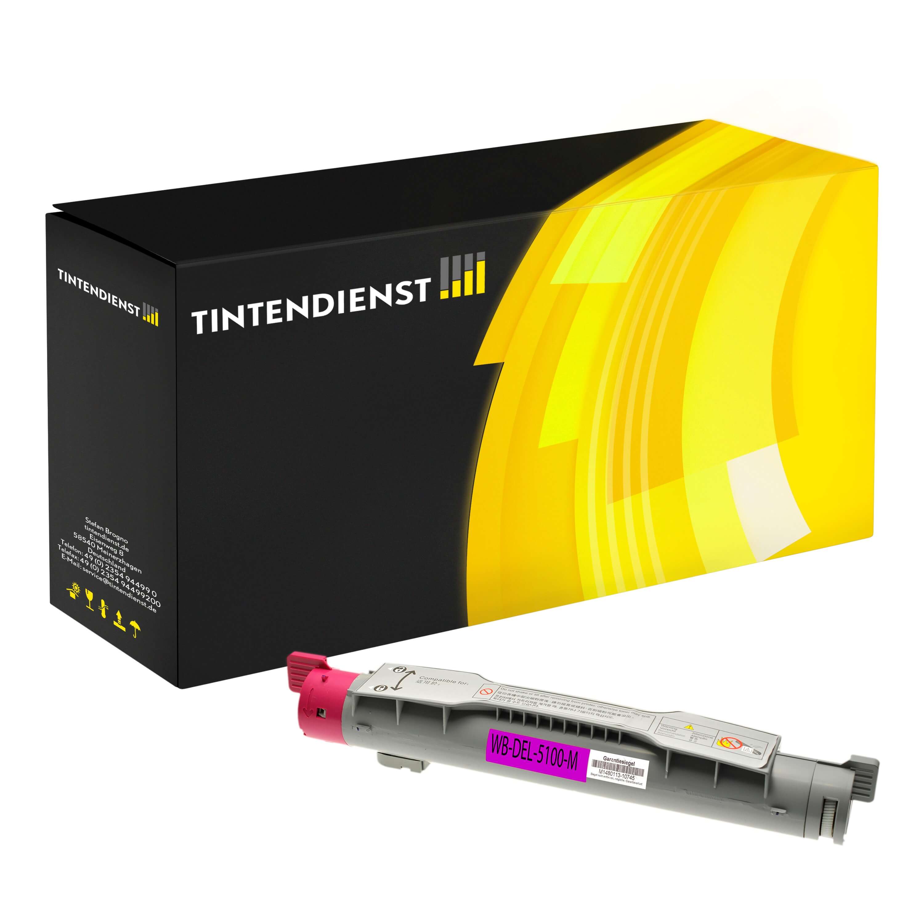 Toner kompatibel für Dell 5100 cn (593-10052 / GG578) Magenta