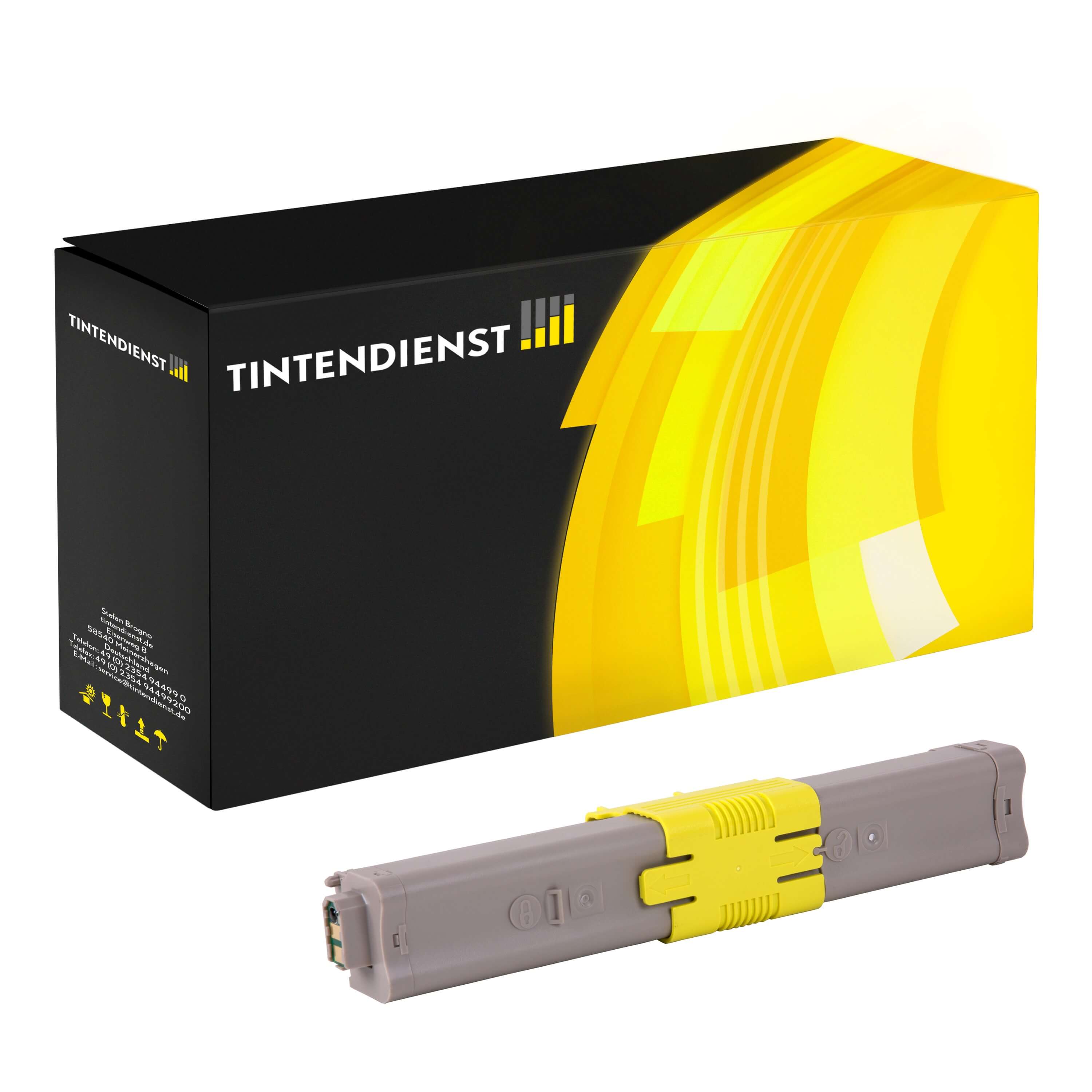 Toner kompatibel für OKI MC 363 DN (46508709) Gelb