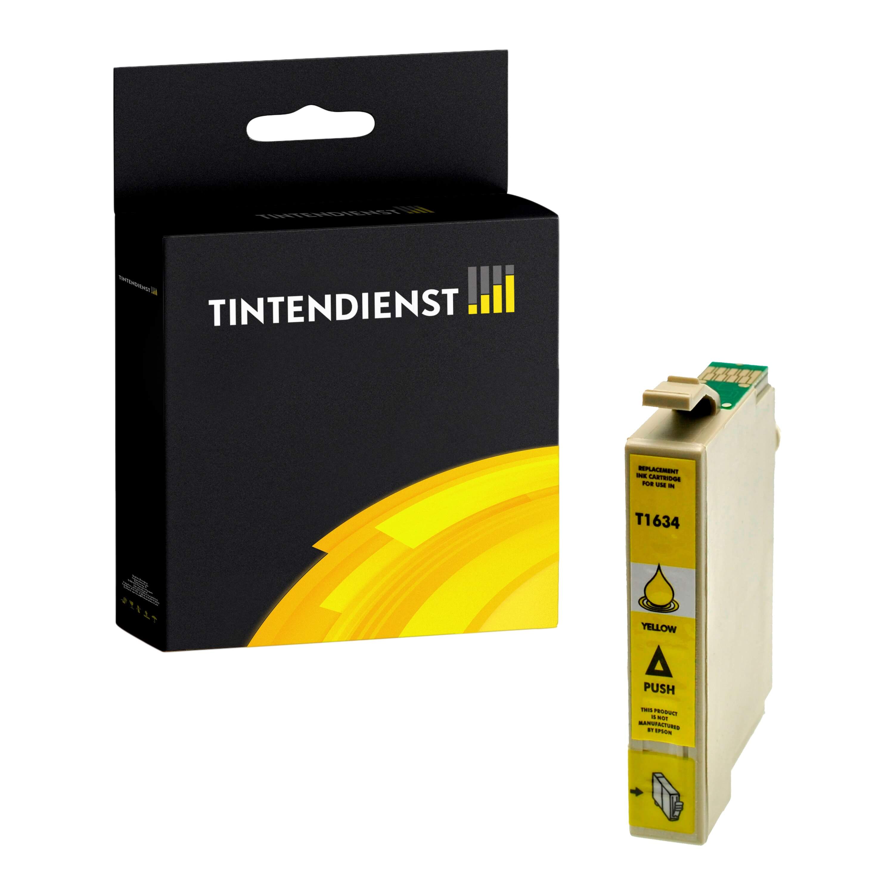 Druckerpatrone kompatibel für Epson C13T16344010 / 16XL Gelb