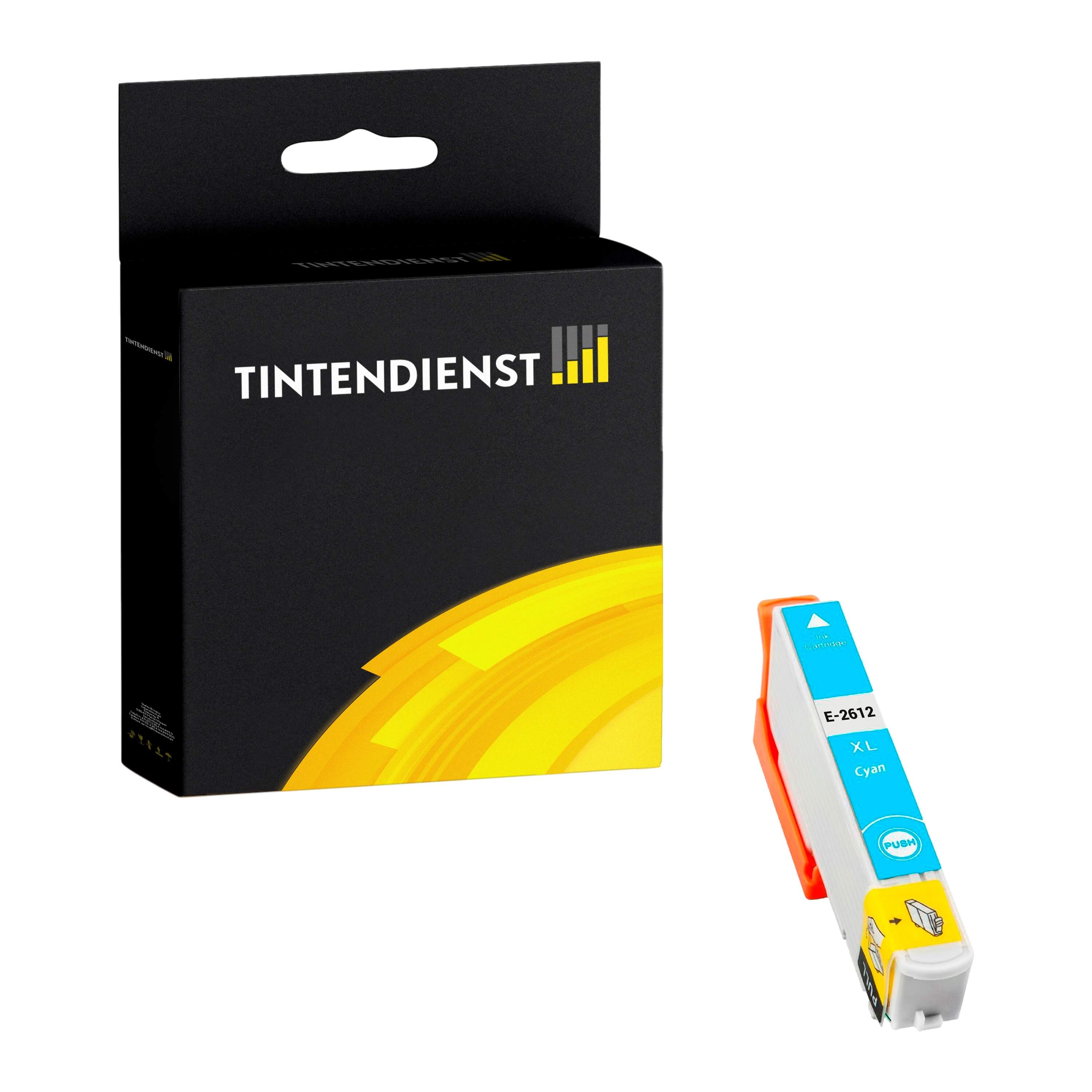 Druckerpatrone kompatibel für Epson Expression Premium XP-800 (C13T26124012 / 26) Cyan