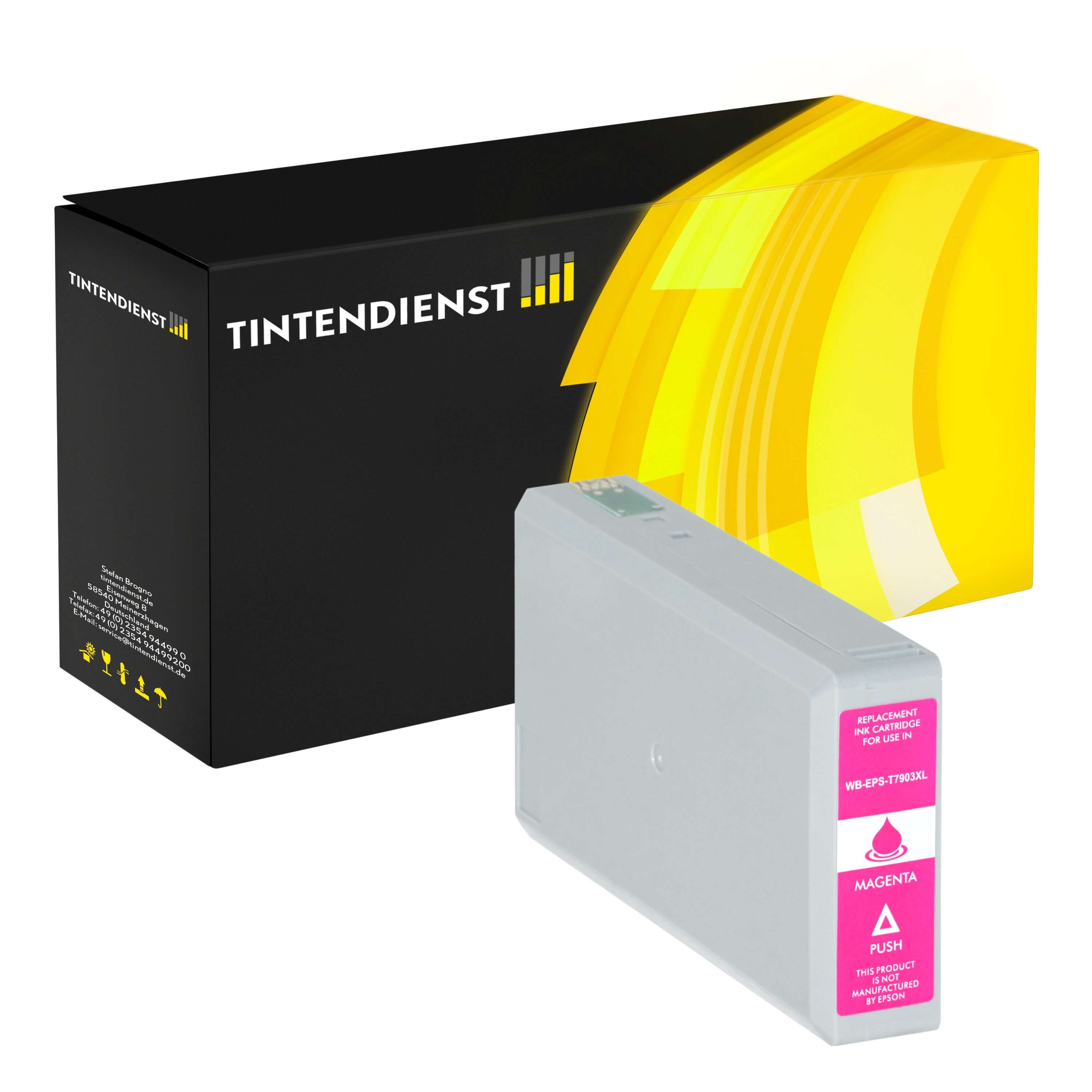 Druckerpatrone kompatibel für Epson C13T79034010 / 79XL Magenta