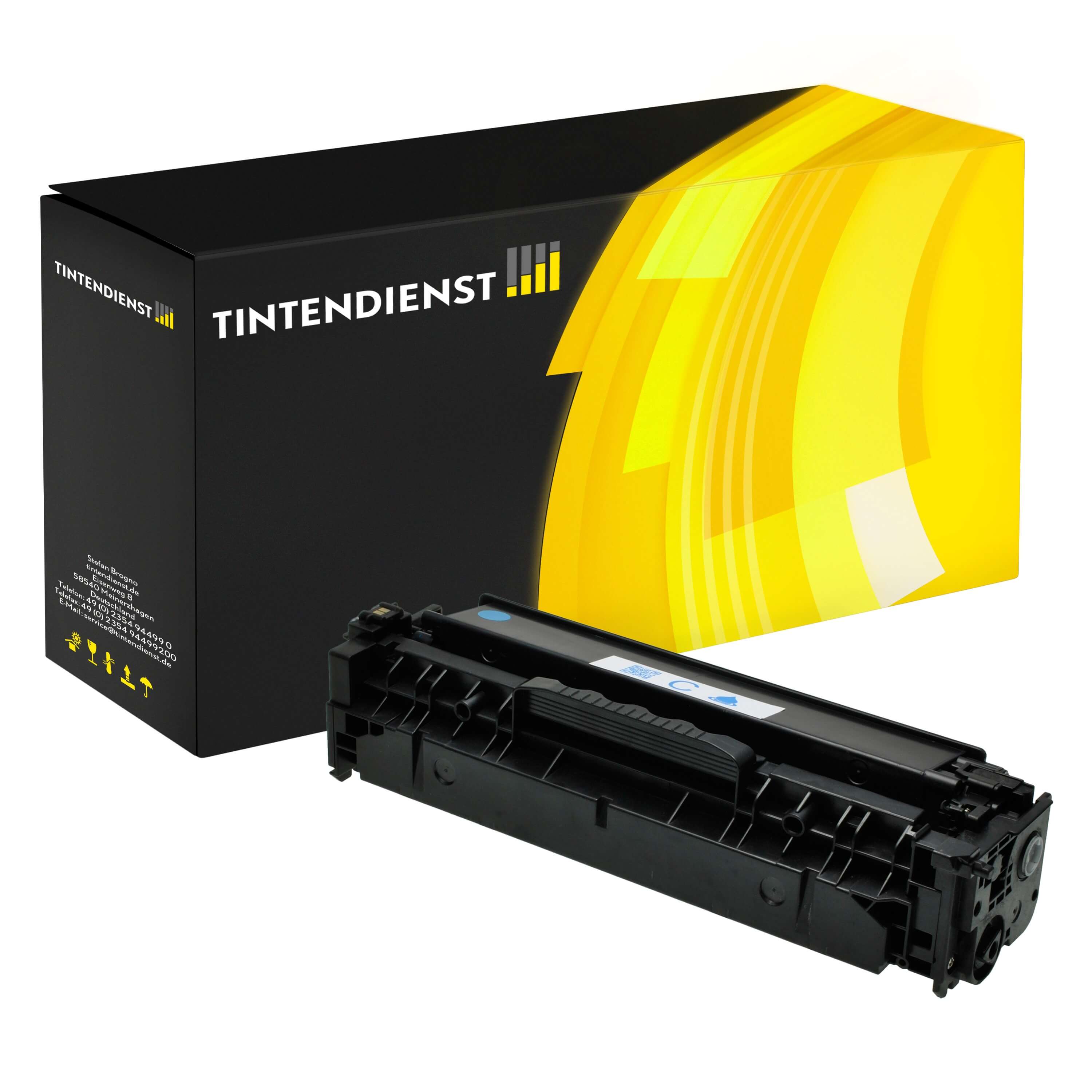 Toner kompatibel für HP Color LaserJet Pro MFP M 476 dn (CF381A / 312A) Cyan