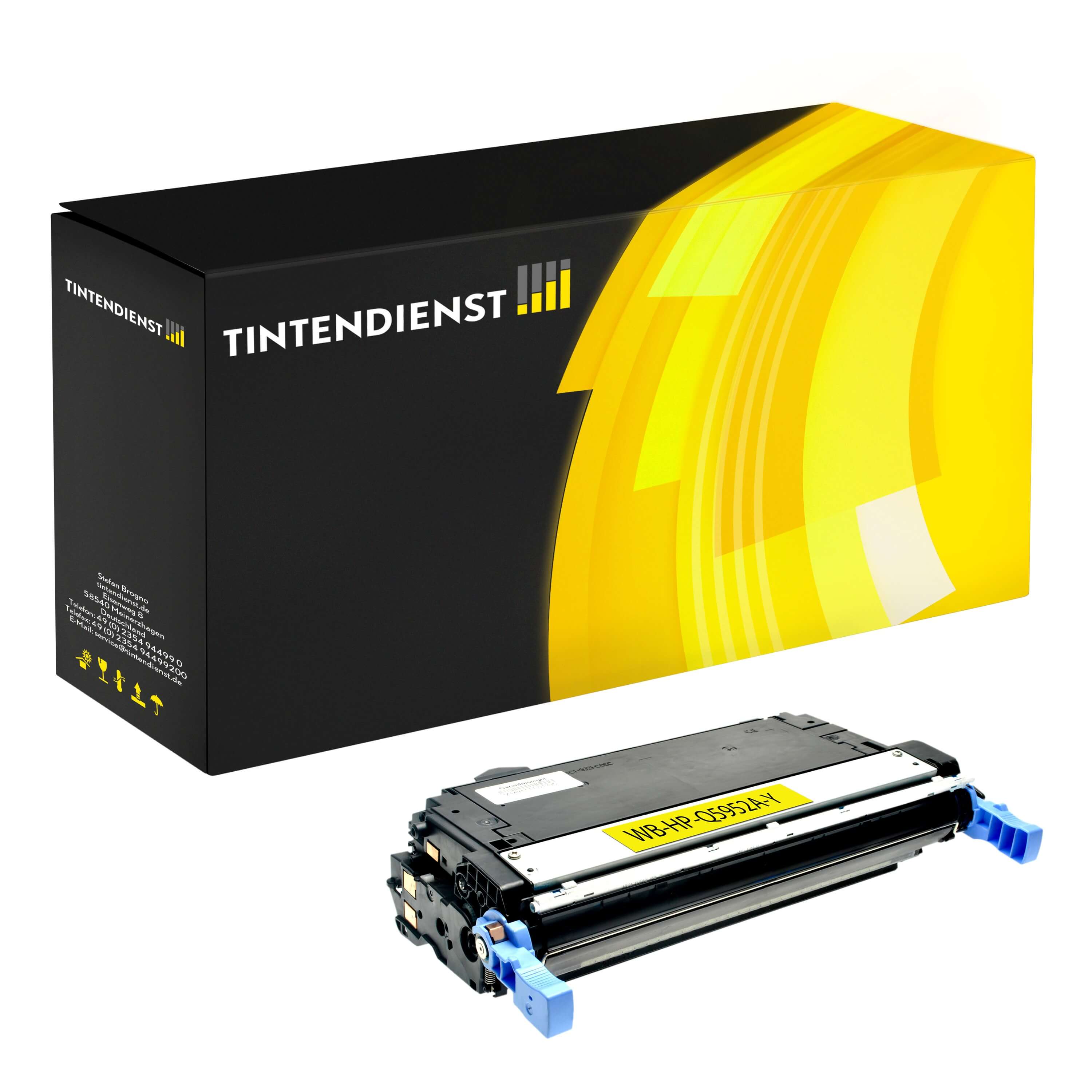 Toner kompatibel für HP Color LaserJet 4700 PH Plus (Q5952A / 643A) Gelb