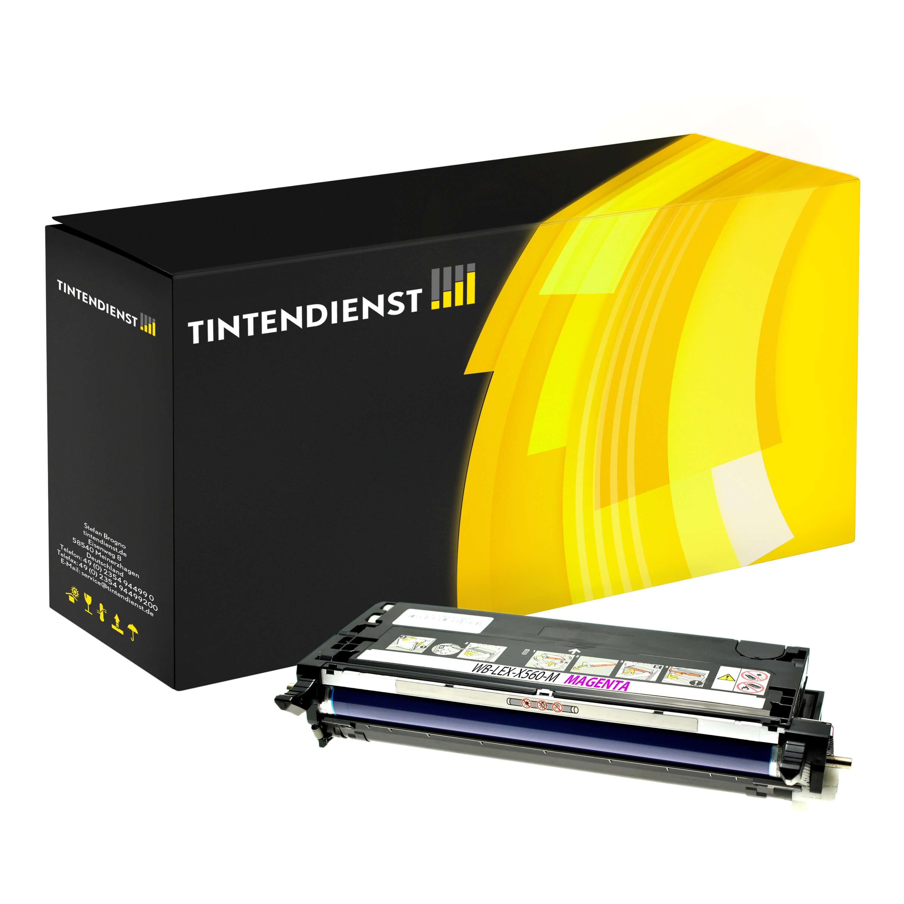 Toner kompatibel für Lexmark X 560 Series (X560H2MG) Magenta