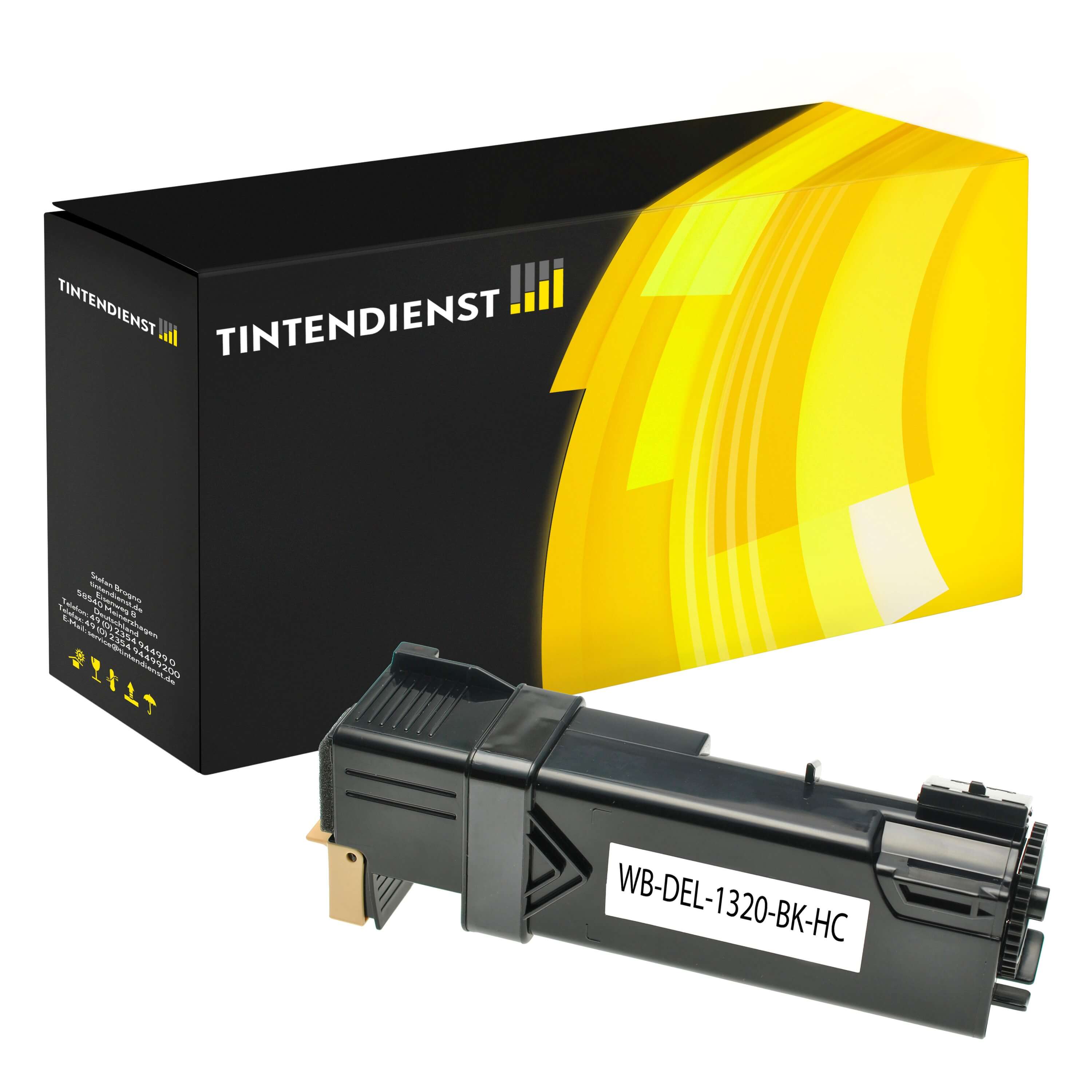 Toner kompatibel für Dell 1320 c (593-10258 / DT615) Schwarz