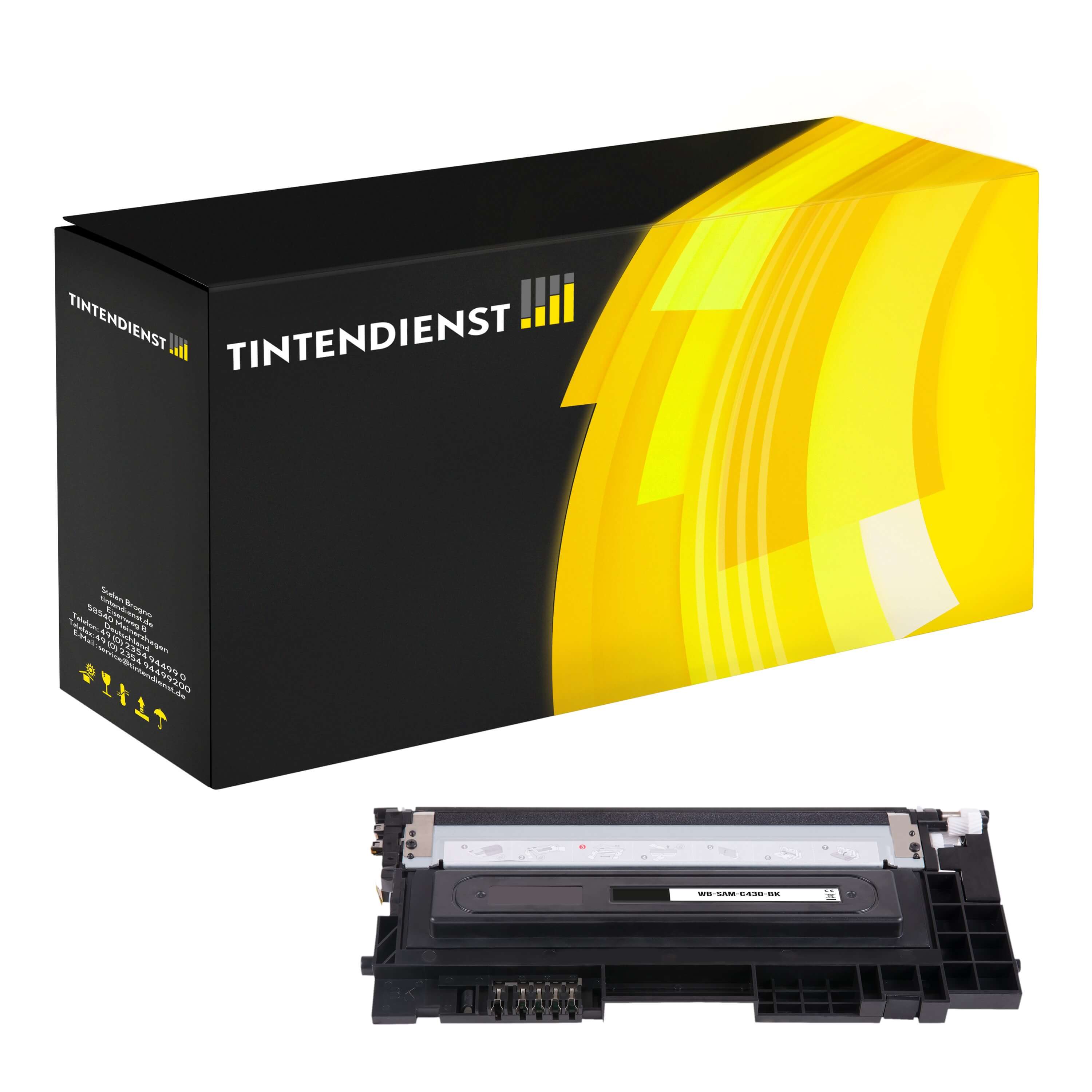 Toner kompatibel für Samsung Xpress C 430 W (CLT-K404S/ELS / K404S) Schwarz