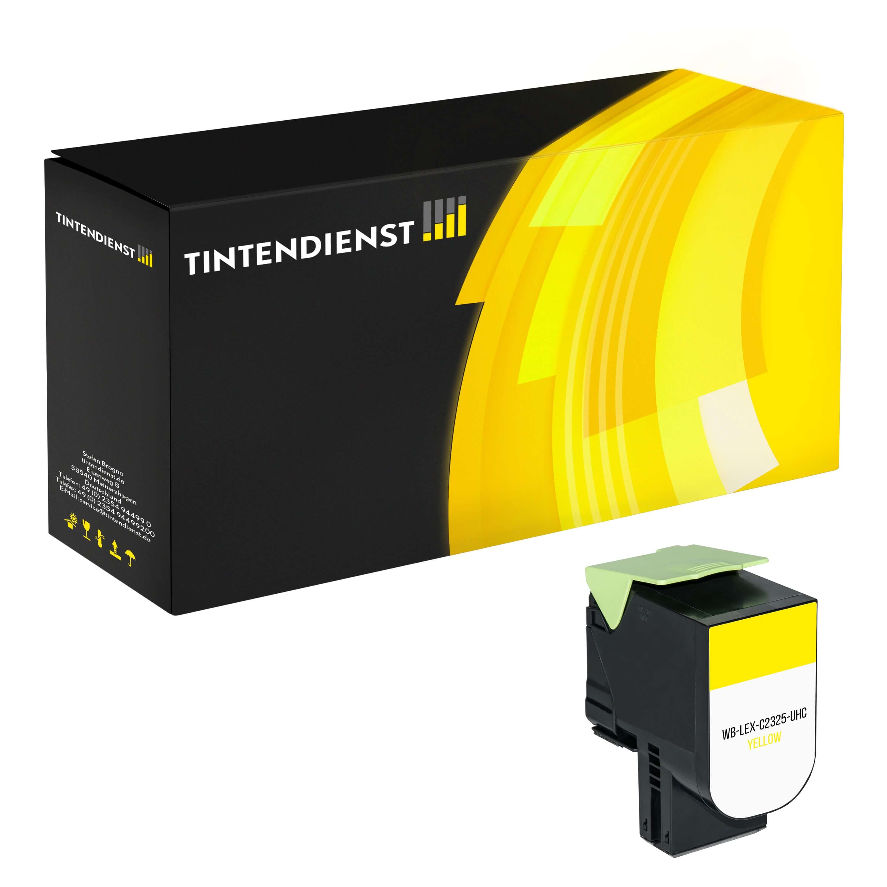 Toner kompatibel für Lexmark C232HY0 Gelb