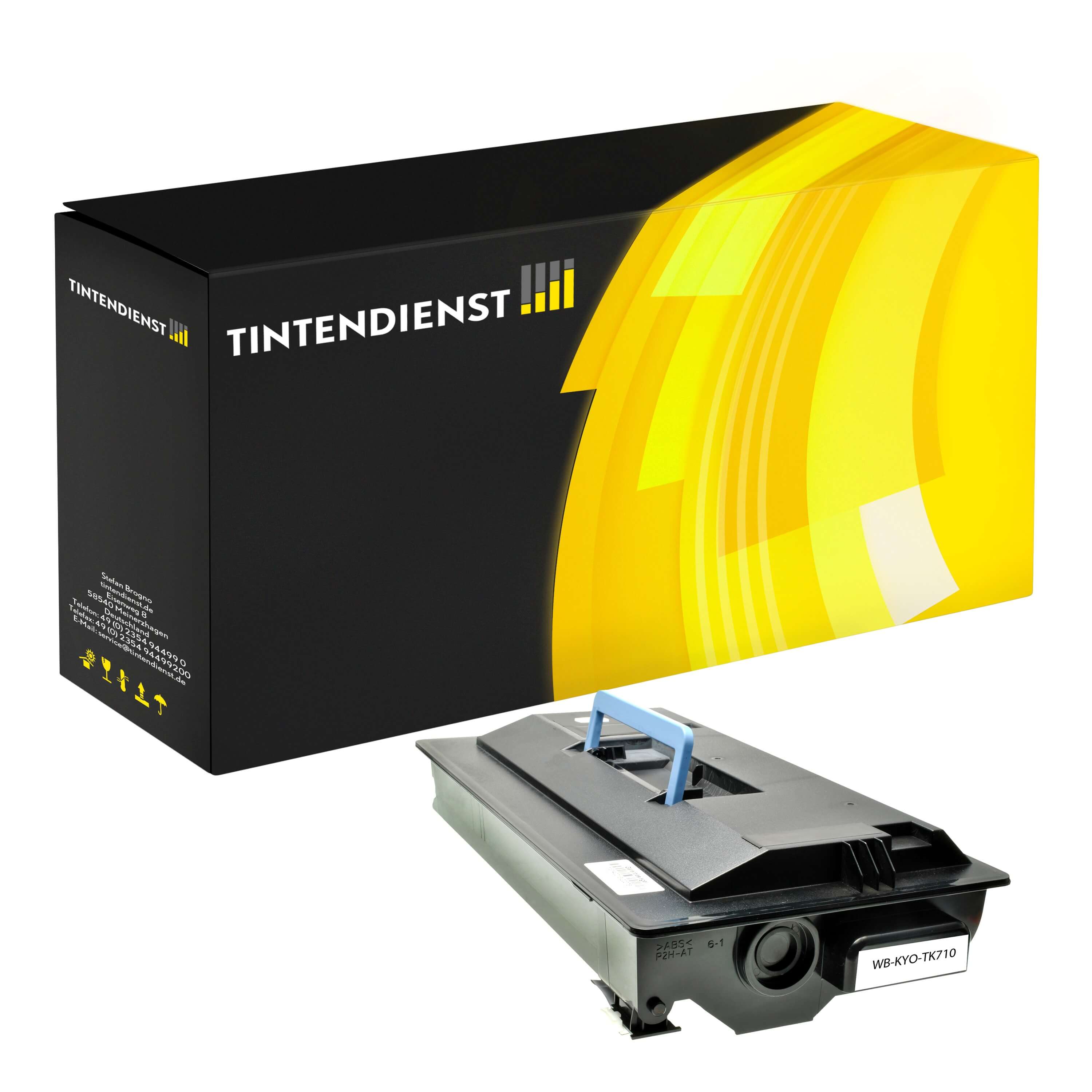 Toner kompatibel für Kyocera FS 9130 Series (1T02G10EU0 / TK-710) Schwarz