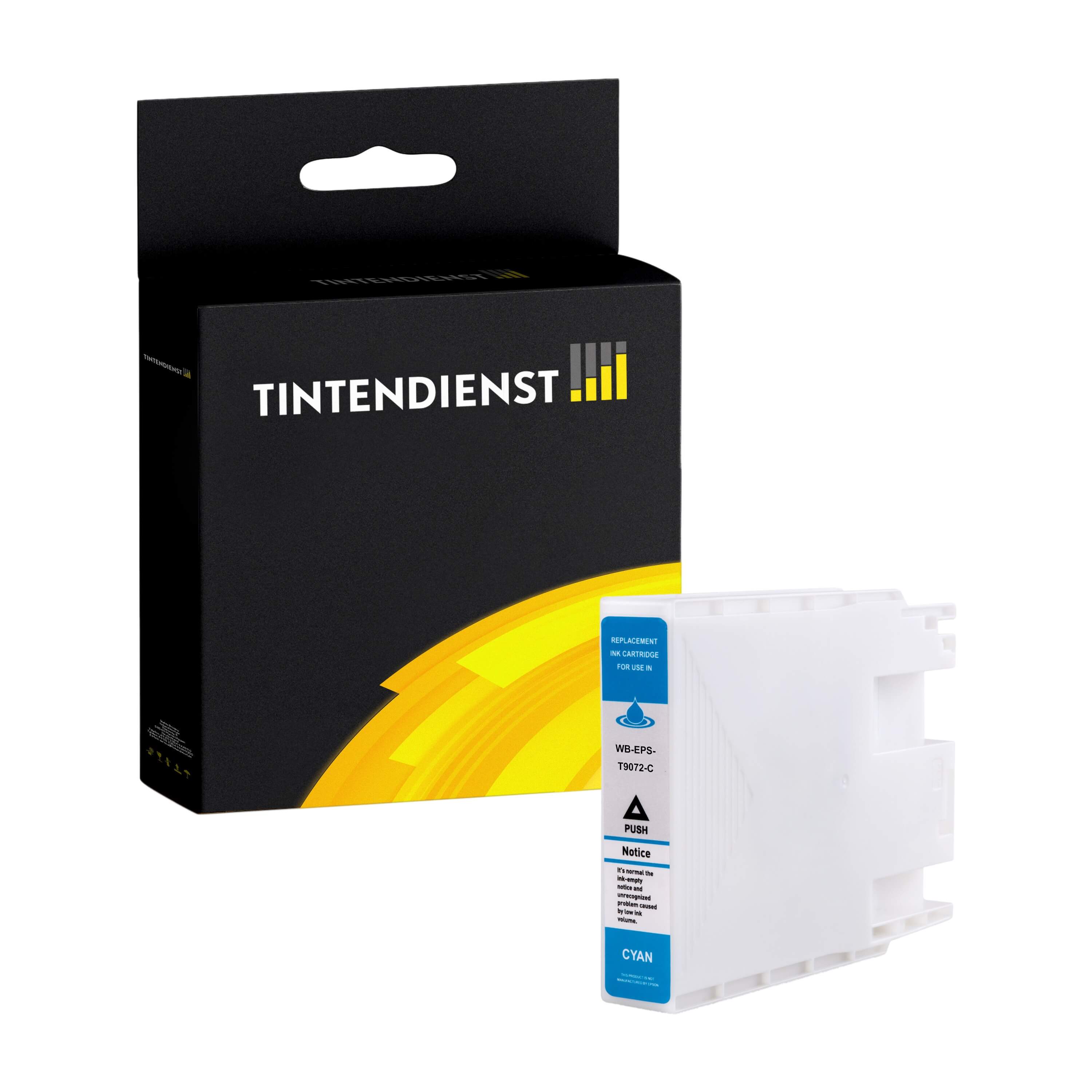 Druckerpatrone kompatibel für Epson Workforce Pro WF-6090 DW (C13T907240 / T9072) Cyan