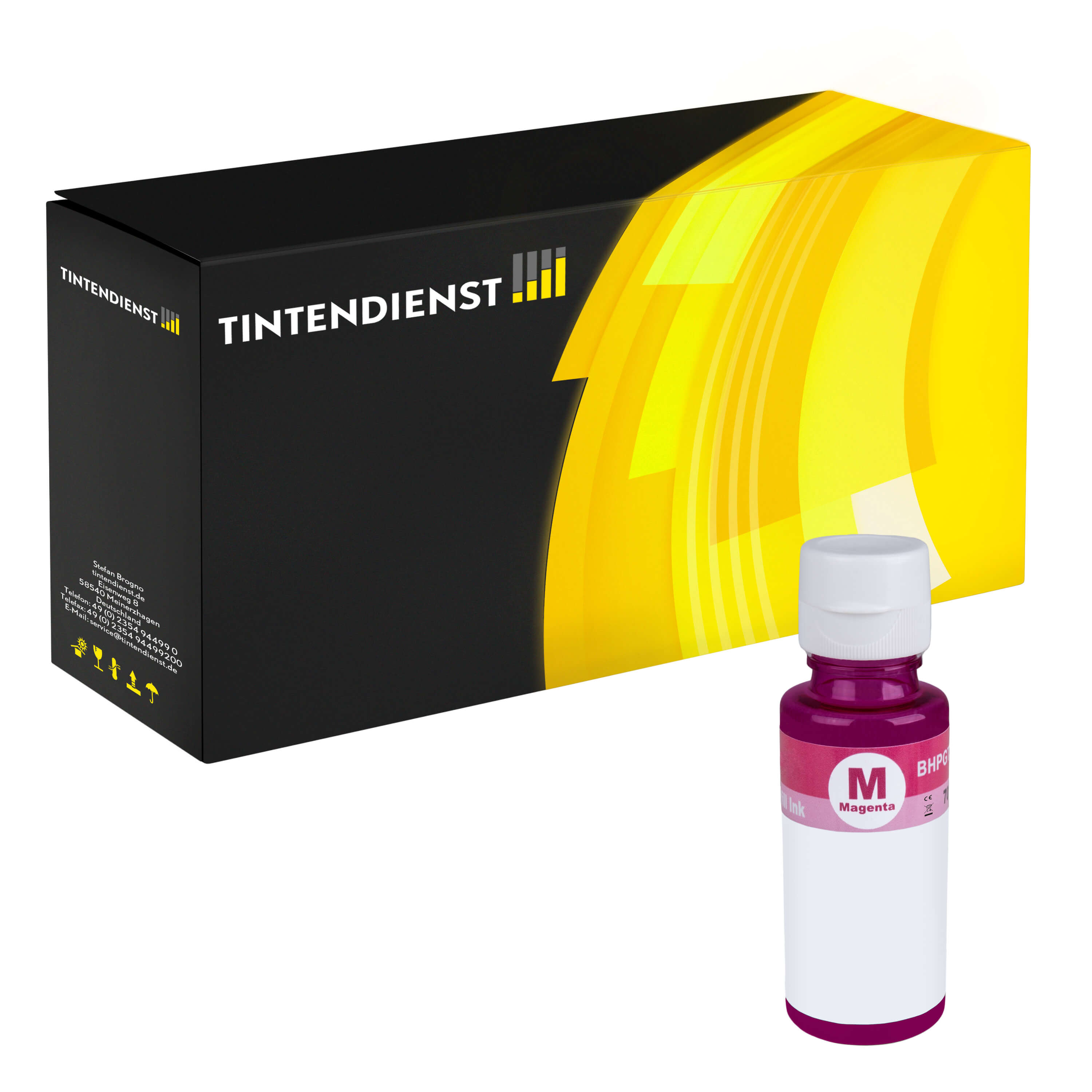 Druckerpatrone kompatibel für HP Smart Tank 5100 Series (1VU27AE / 31) Magenta