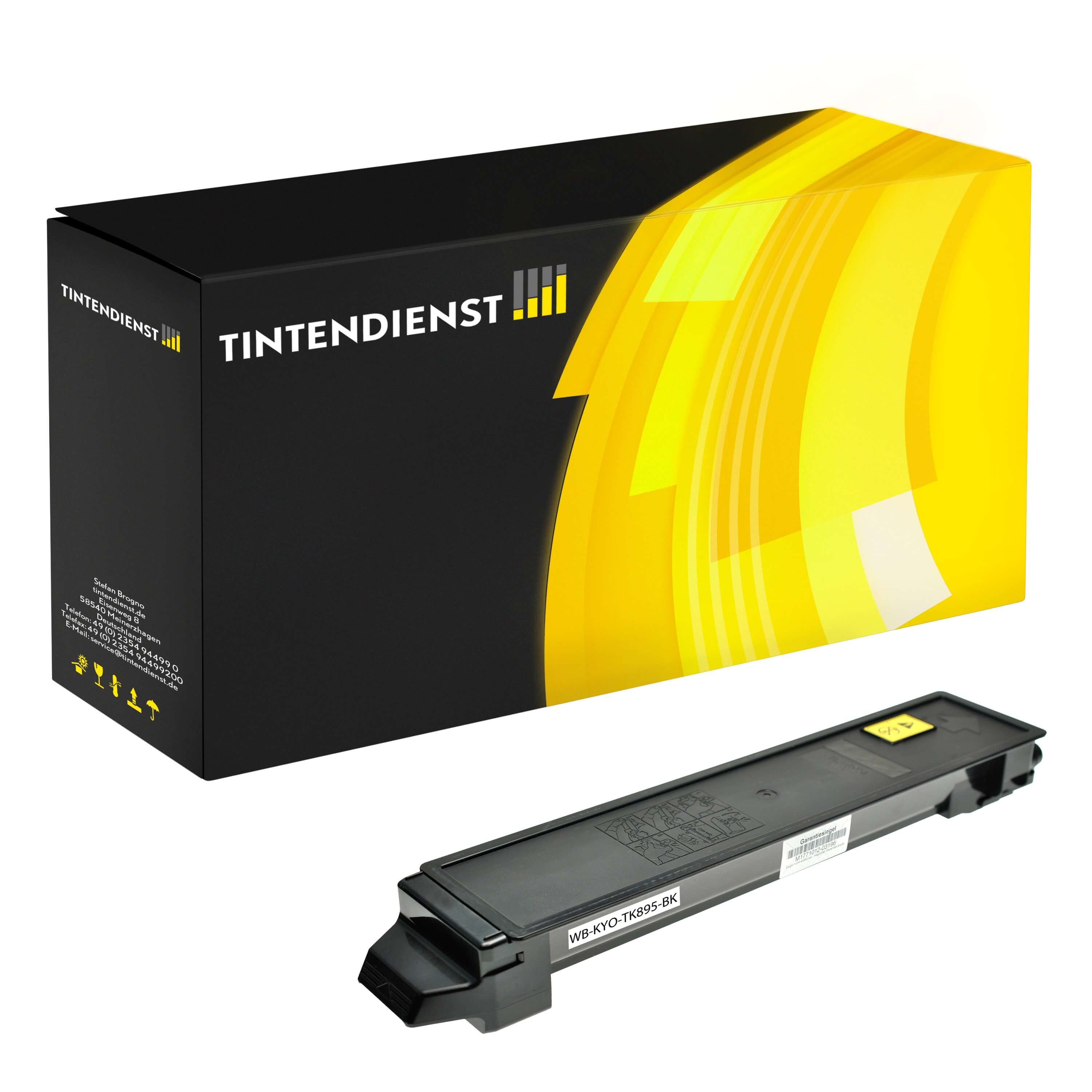 Toner kompatibel für Kyocera FS-C 8025 MFP (1T02K00NL0 / TK-895K) Schwarz