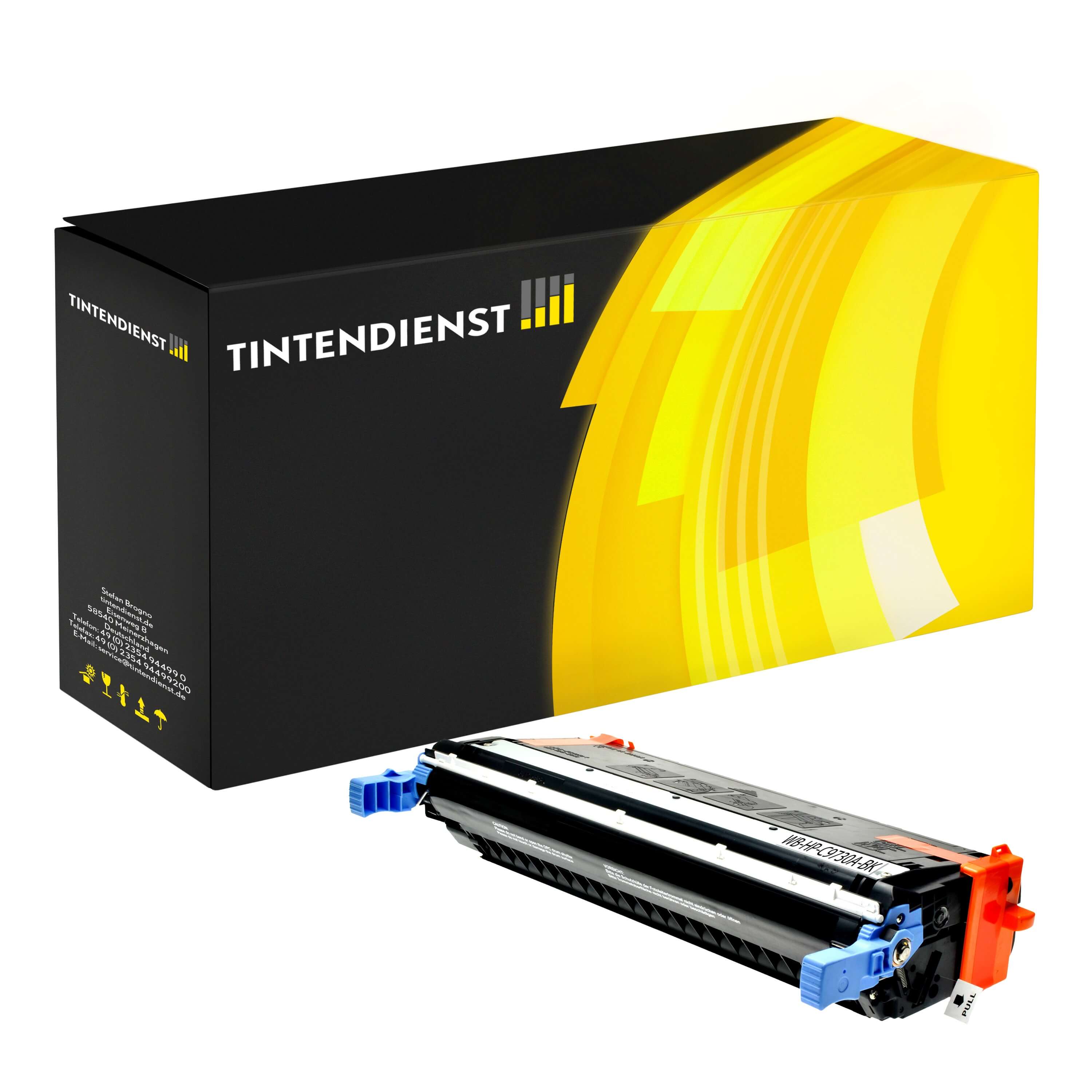 Toner kompatibel für HP Color LaserJet 5500 DTN (C9730A / 645A) Schwarz