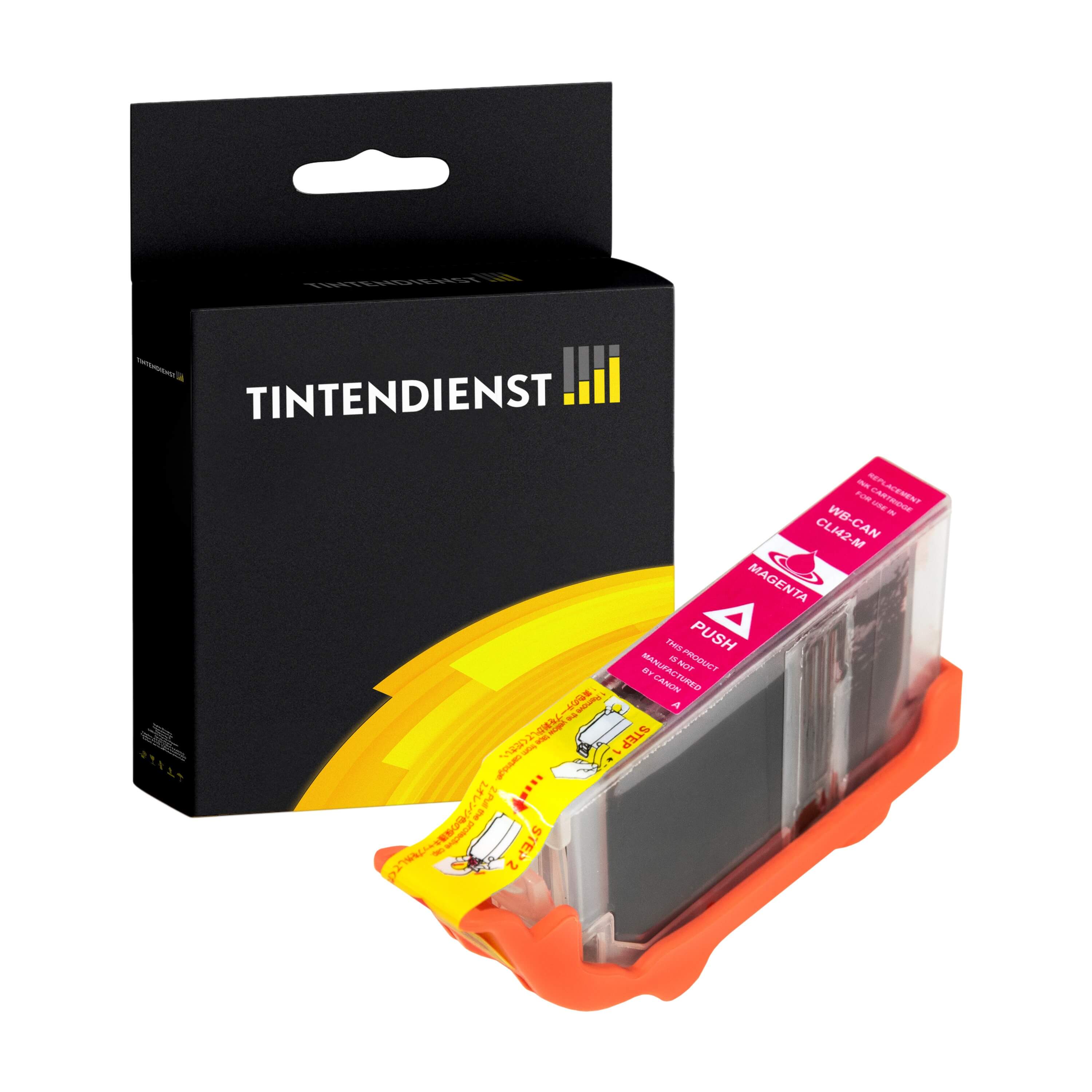 Druckerpatrone kompatibel für Canon 6386B001 / CLI-42M Magenta