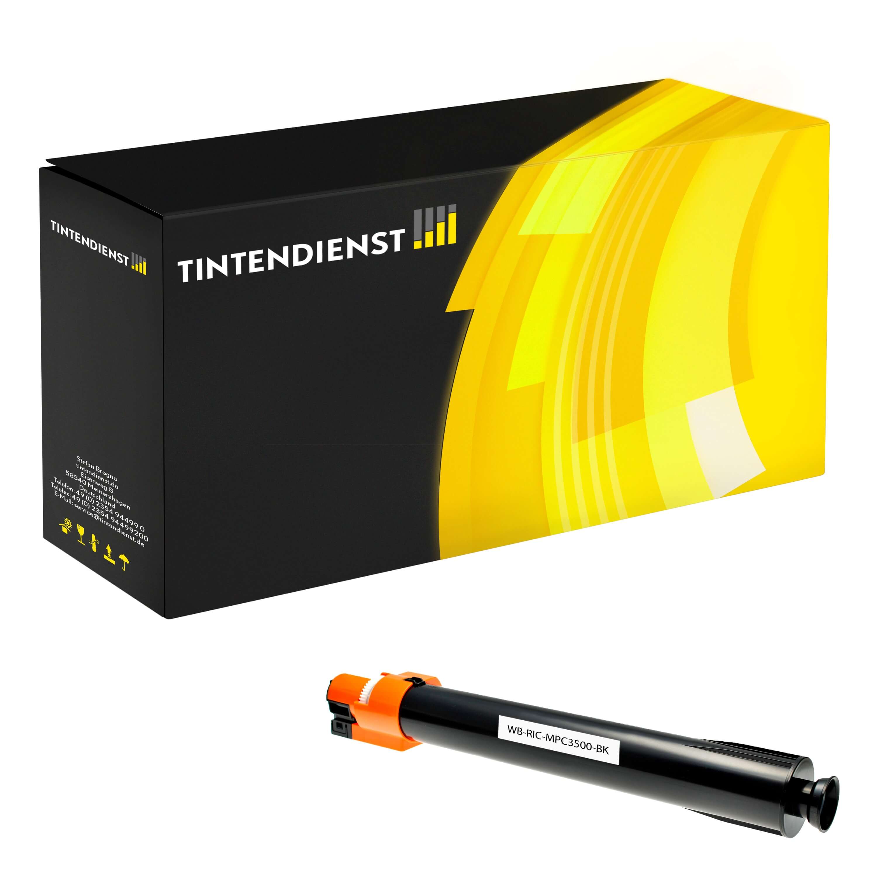 Toner kompatibel für Ricoh Aficio MP C 4500 (888608 / TYPEC4500B) Schwarz