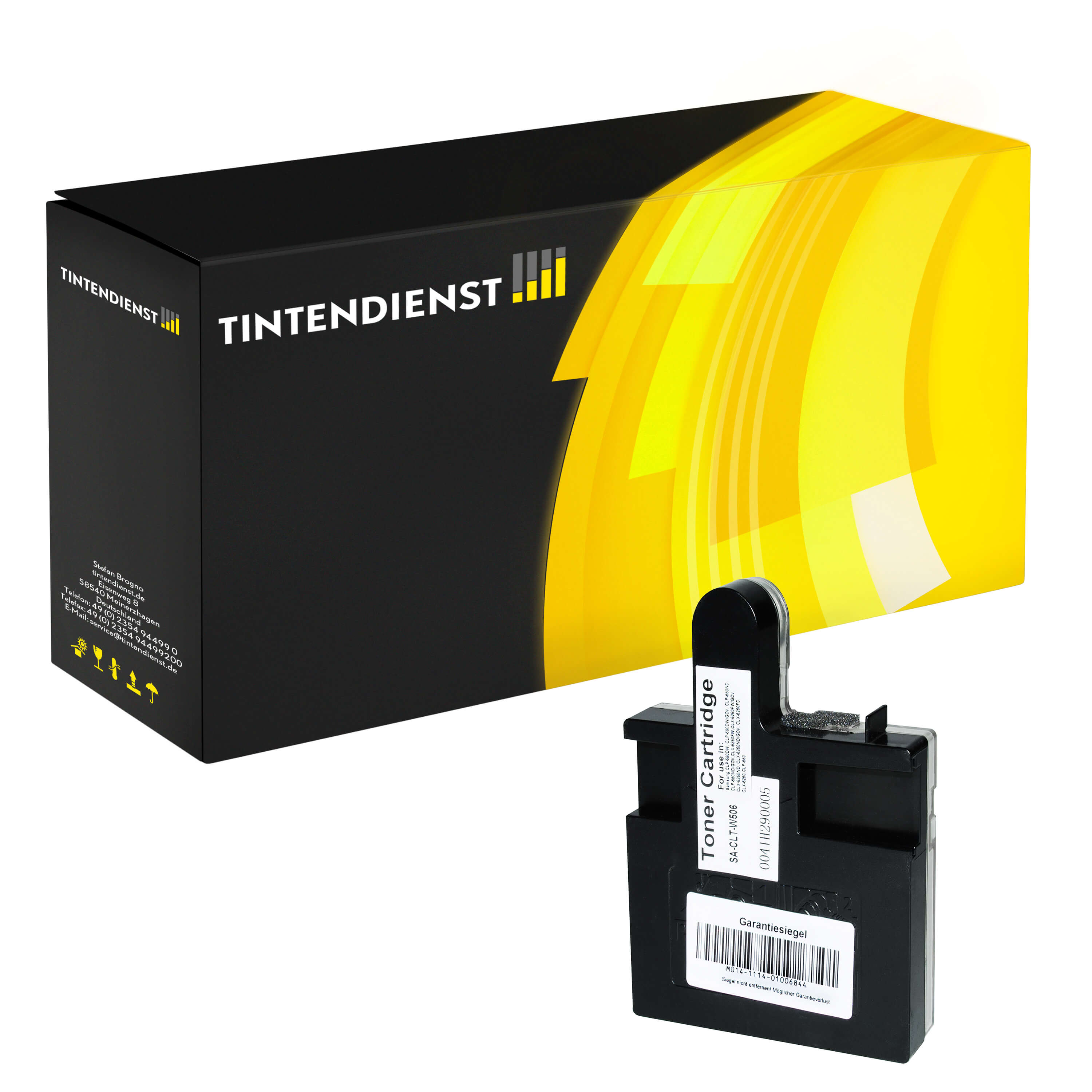 Resttonerbehälter kompatibel für Samsung CLP-680 ND Premium Line (CLT-W506/SEE / W506)