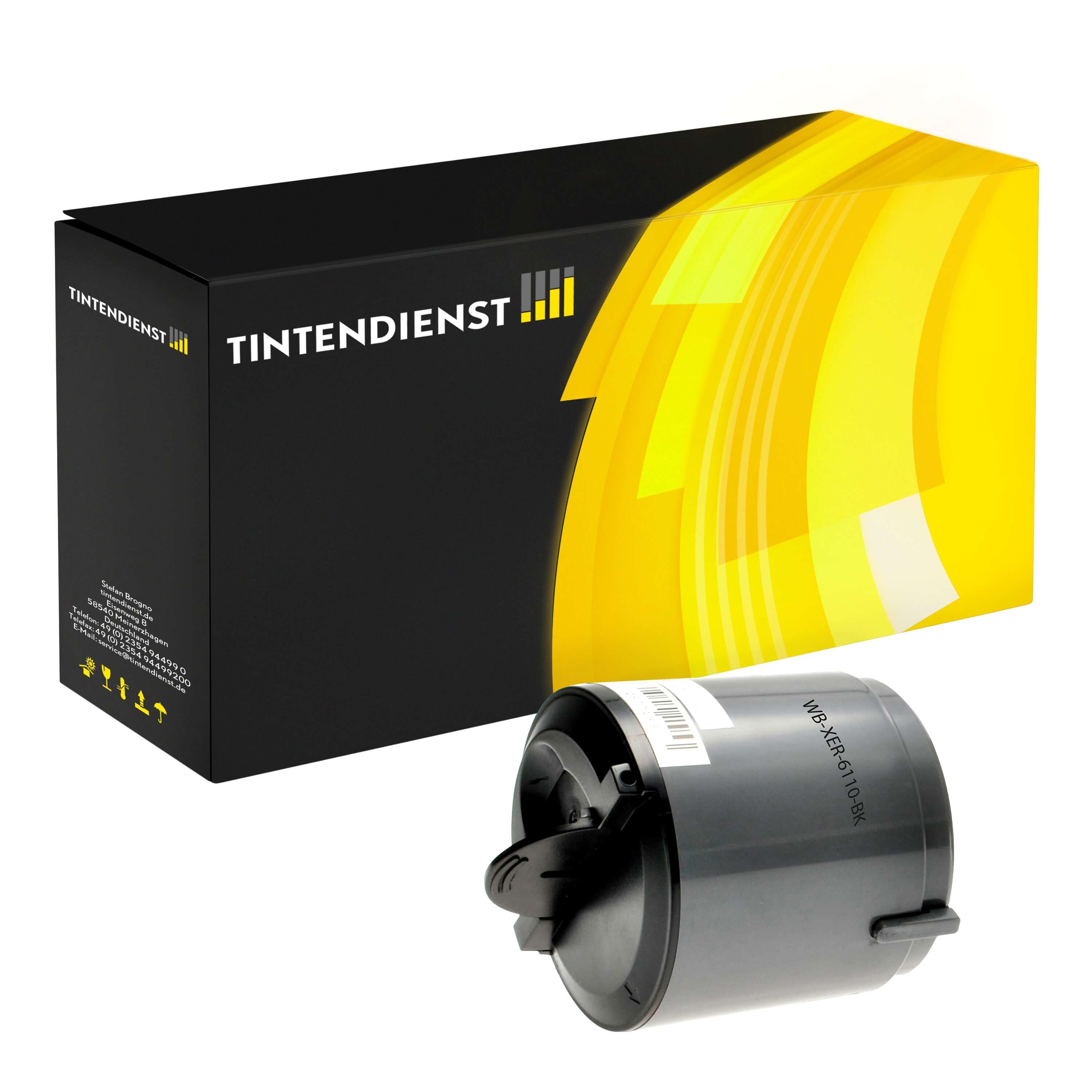 Toner kompatibel für Xerox 106R01274 Schwarz