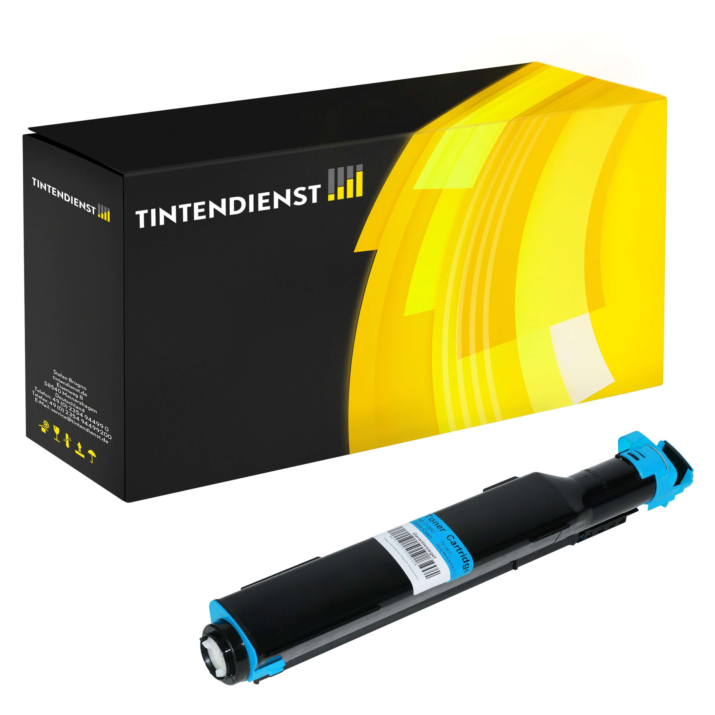 Toner kompatibel für Xerox WC 7232 SX (006R01265) Cyan