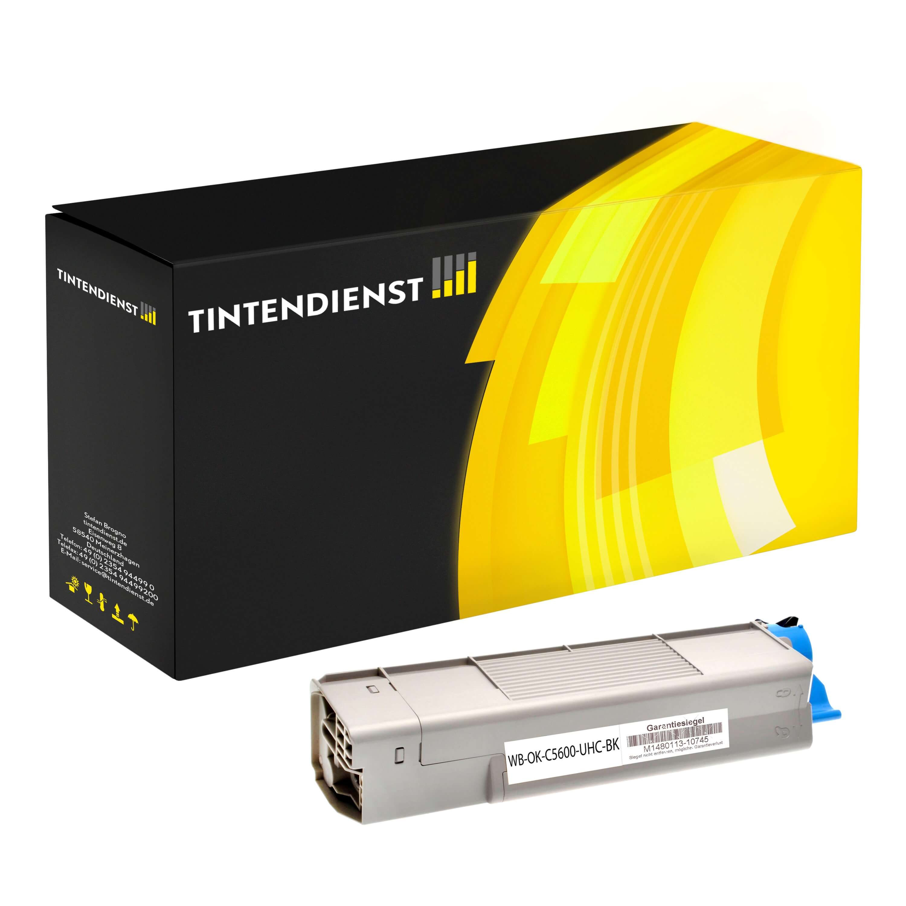 Toner kompatibel für OKI 43324408 Schwarz XL