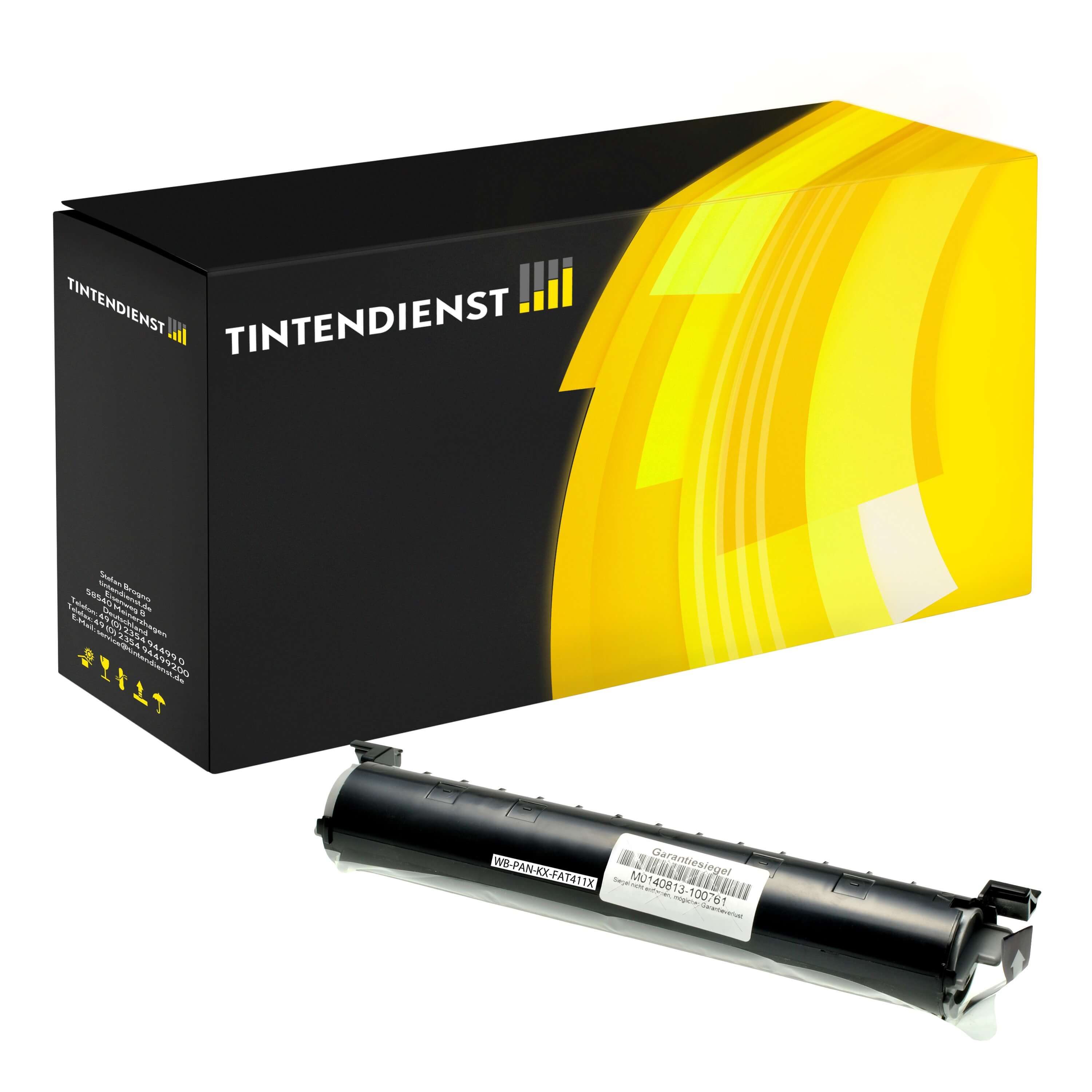 Toner kompatibel für Panasonic KX-MB 2000 Series (KX-FAT411X) Schwarz