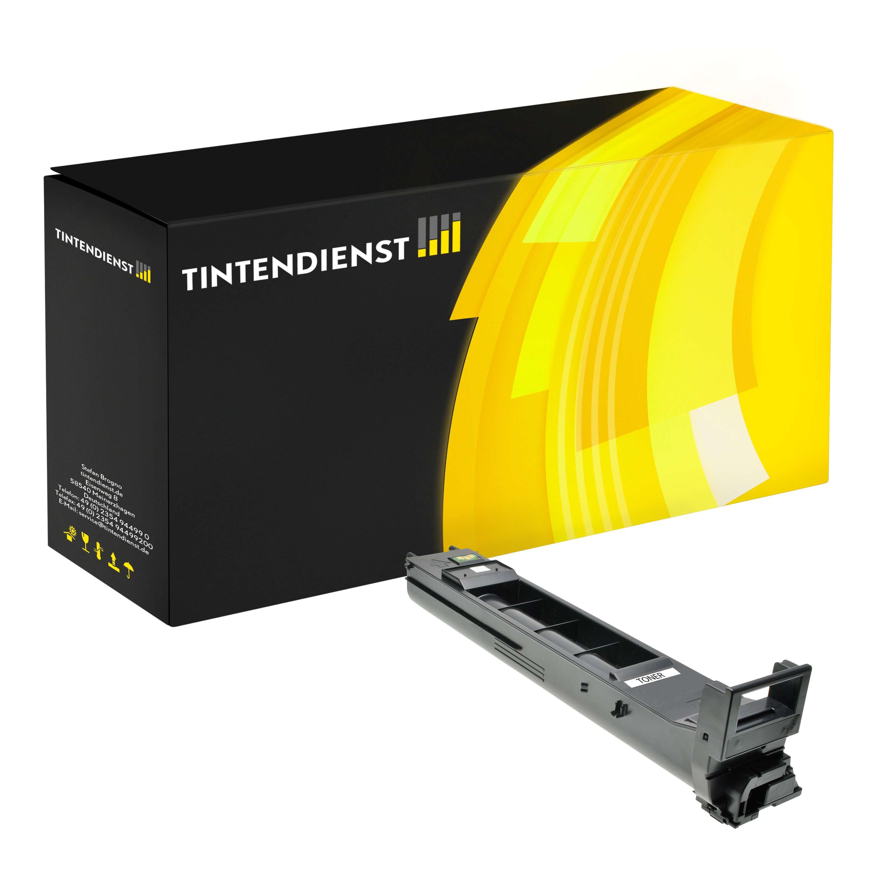 Toner kompatibel für Konica Minolta Bizhub PRO C 5500 (A04P150 / TN-610K) Schwarz