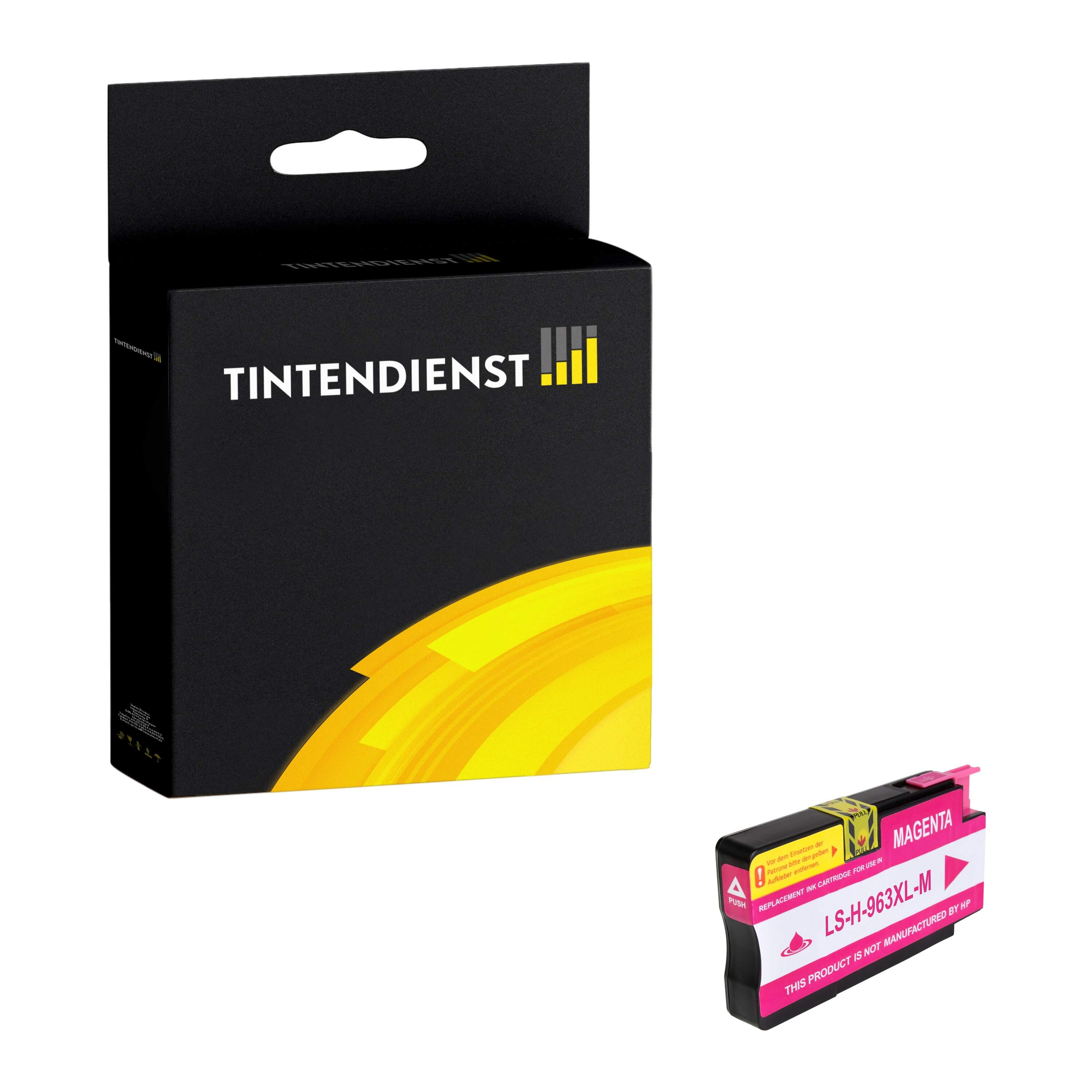 Druckerpatrone kompatibel für HP OfficeJet Pro 9022 (3JA28AE / 963XL) Magenta