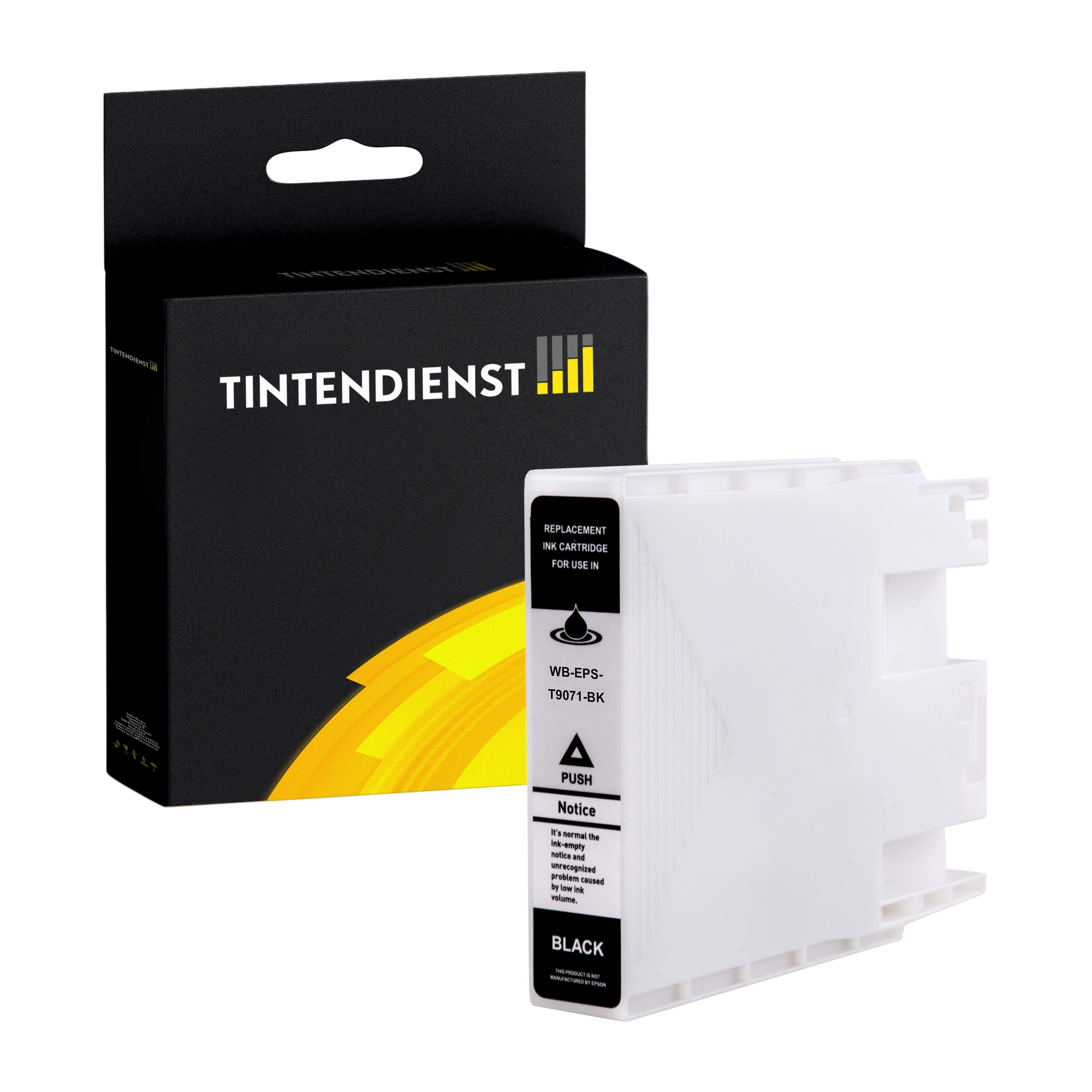 Druckerpatrone kompatibel für Epson Workforce Pro WF-6090 D2TWC (C13T907140 / T9071) Schwarz