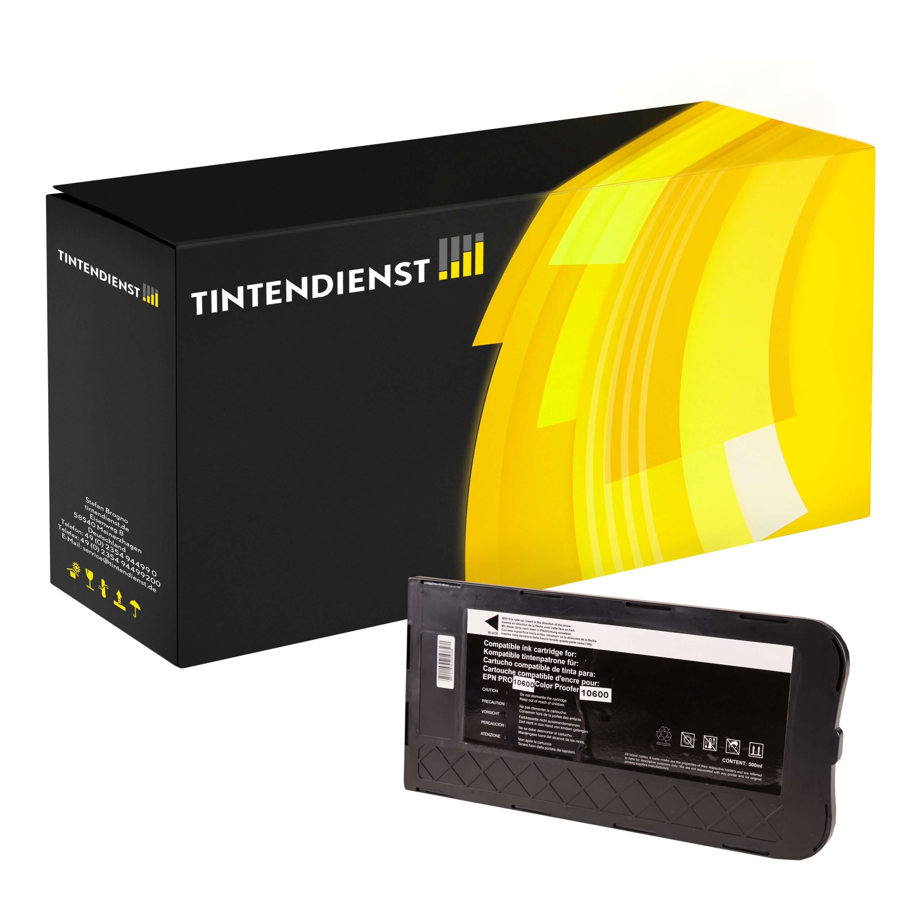 Druckerpatrone kompatibel für Epson Stylus Pro 10600 (C13T549100 / T5491) Photo Schwarz