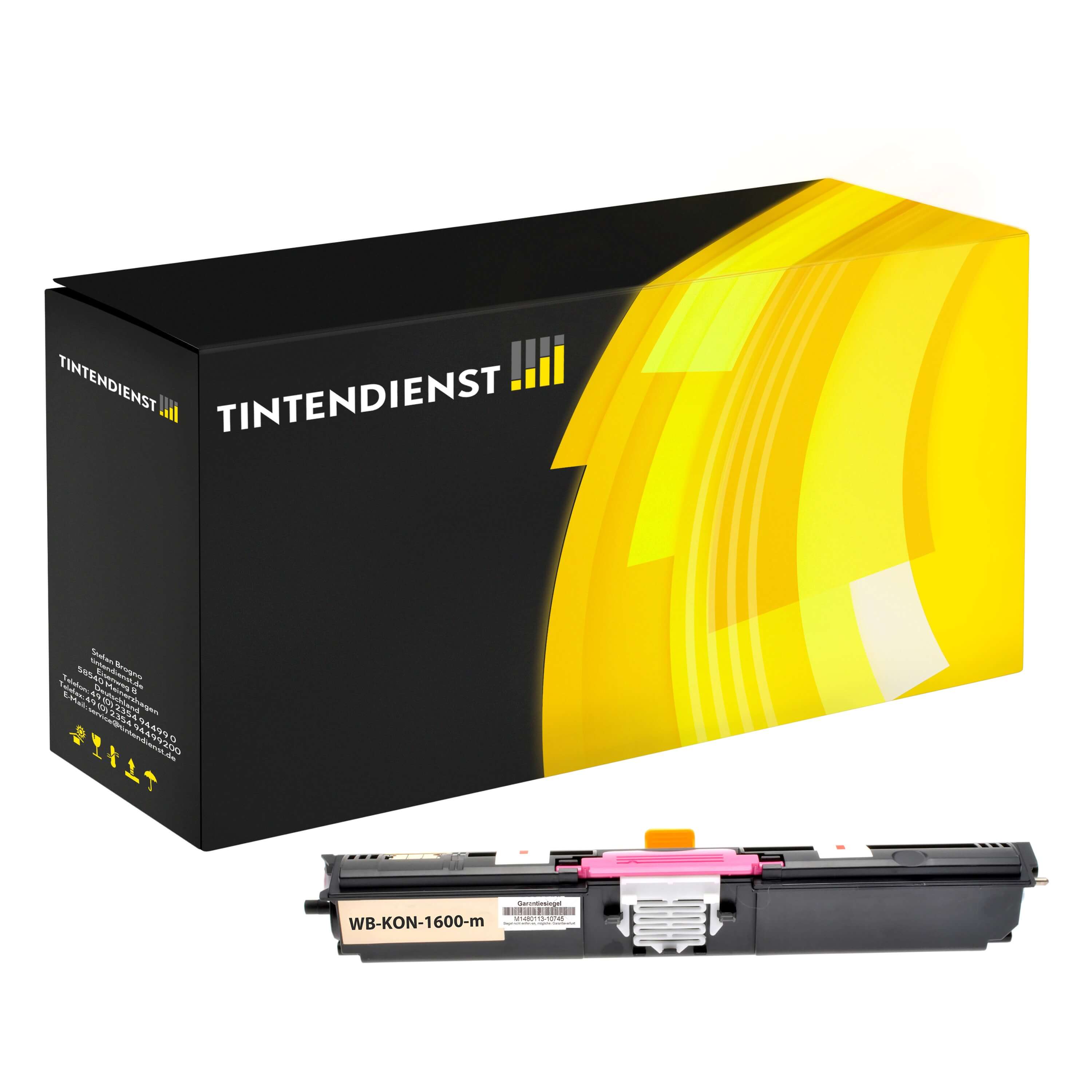 Toner kompatibel für Konica Minolta Magicolor 1600 W (A0V30CH) Magenta